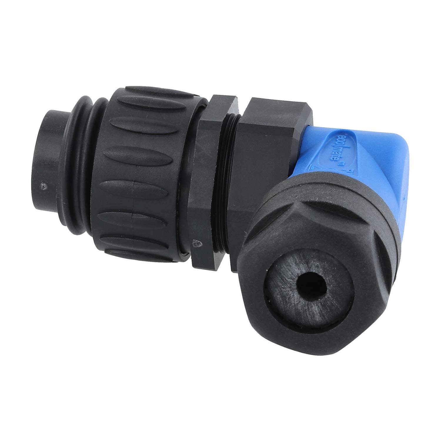 C01620K00310010 Amphenol RD24-KSW Kabelsteckverbinder gewinkelt Stift Schraubanschluss, Polzahl 3+PE Kabelabgang