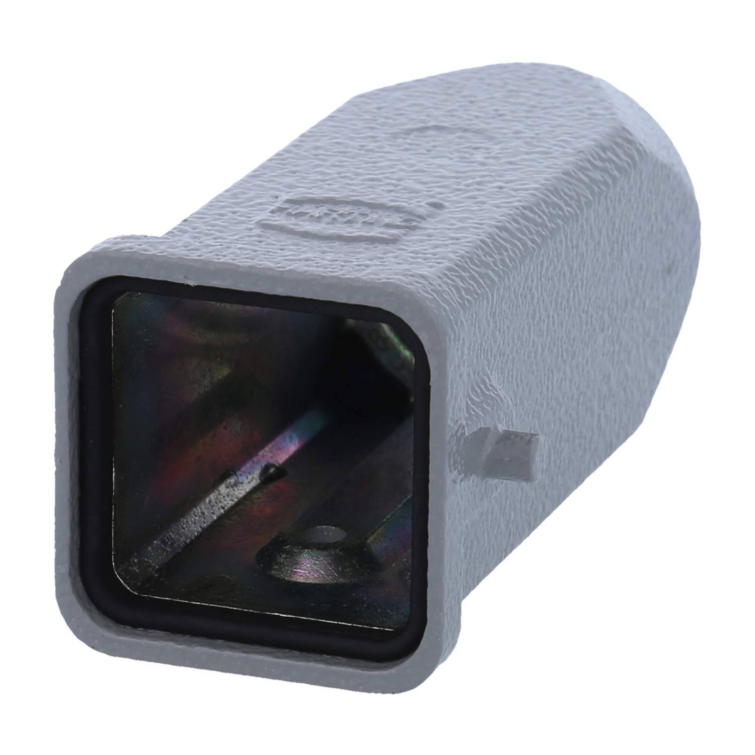 05200031442 HARTING Han 3A Tüllengehäuse mit eingeklebter Dichtung, 1xM16 gerader Kabelabgang, für 1 Bügel (am