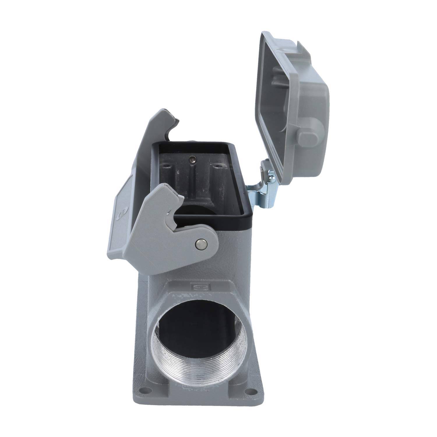05300240283 HARTING Han 24B Sockelgehäuse hoch, 1xM40 seitlicher Kabelabgang, mit 1 Längsbügel mit Schutzkappe