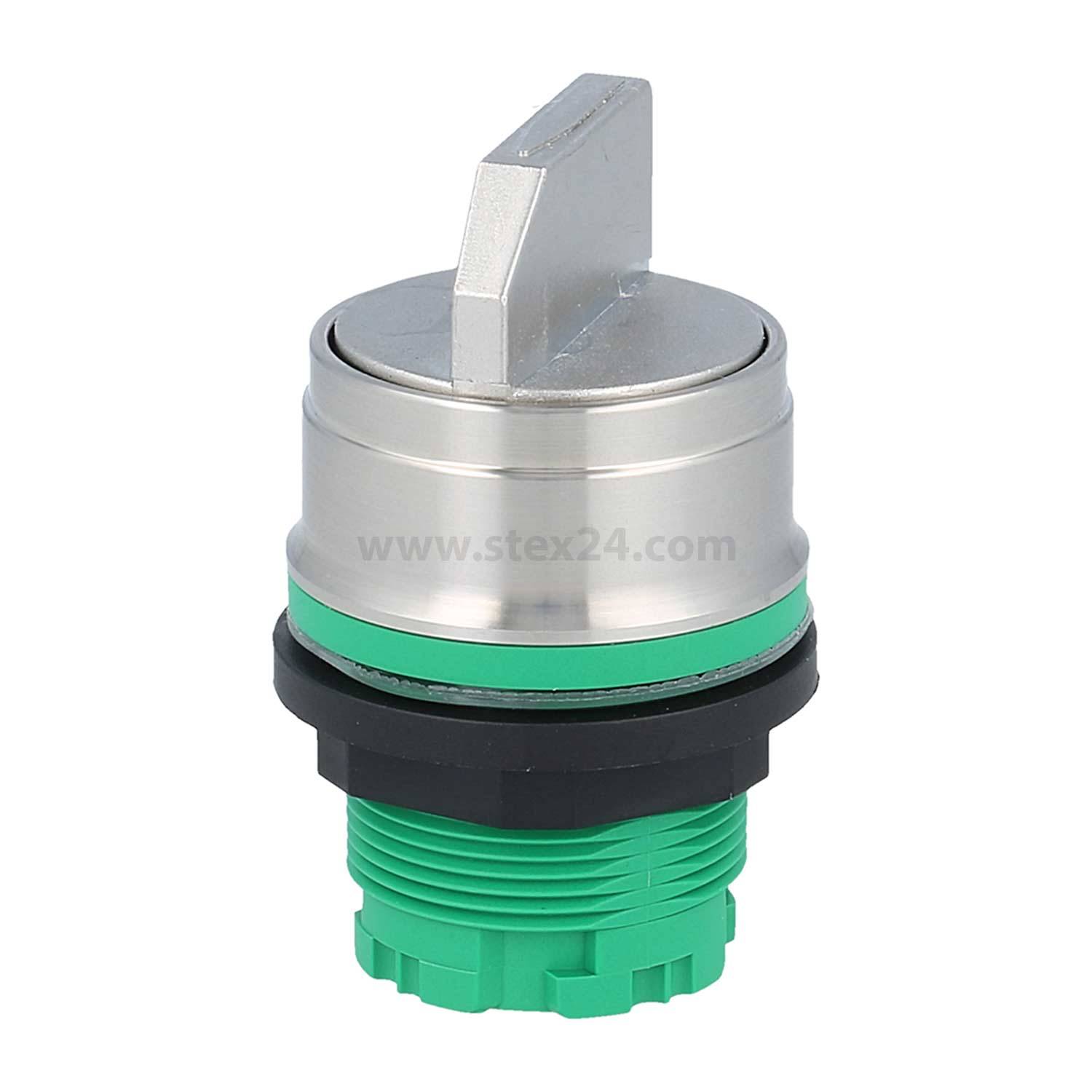 RVAWA_GN Georg Schlegel Wahlschalter rastend rund, RVA Beleuchtbar: Nein Beschriftbar: Nein - 1Stück