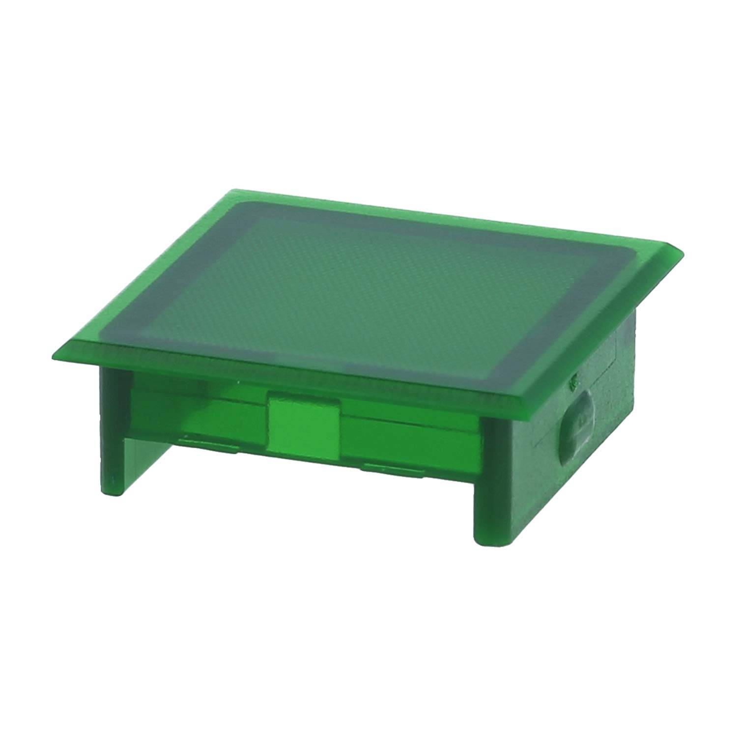 Ein kleiner, rechteckiger grüner Legostein mit glatter Oberfläche, der entwickelt wurde, um mit anderen Legosteinen zum Aufbau von Strukturen zu verbinden.