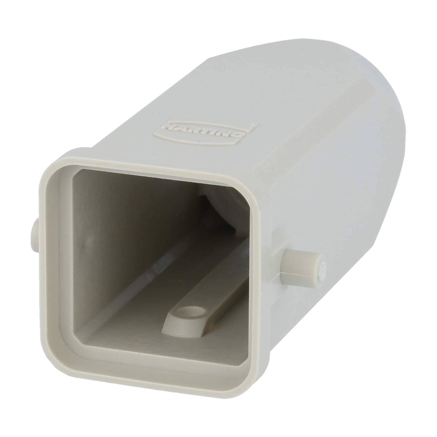 05200030420 HARTING Han 3A Tüllengehäuse ohne eingeklebte Dichtung, 1xM16 gerader Kabelabgang, für 1 Bügel (am