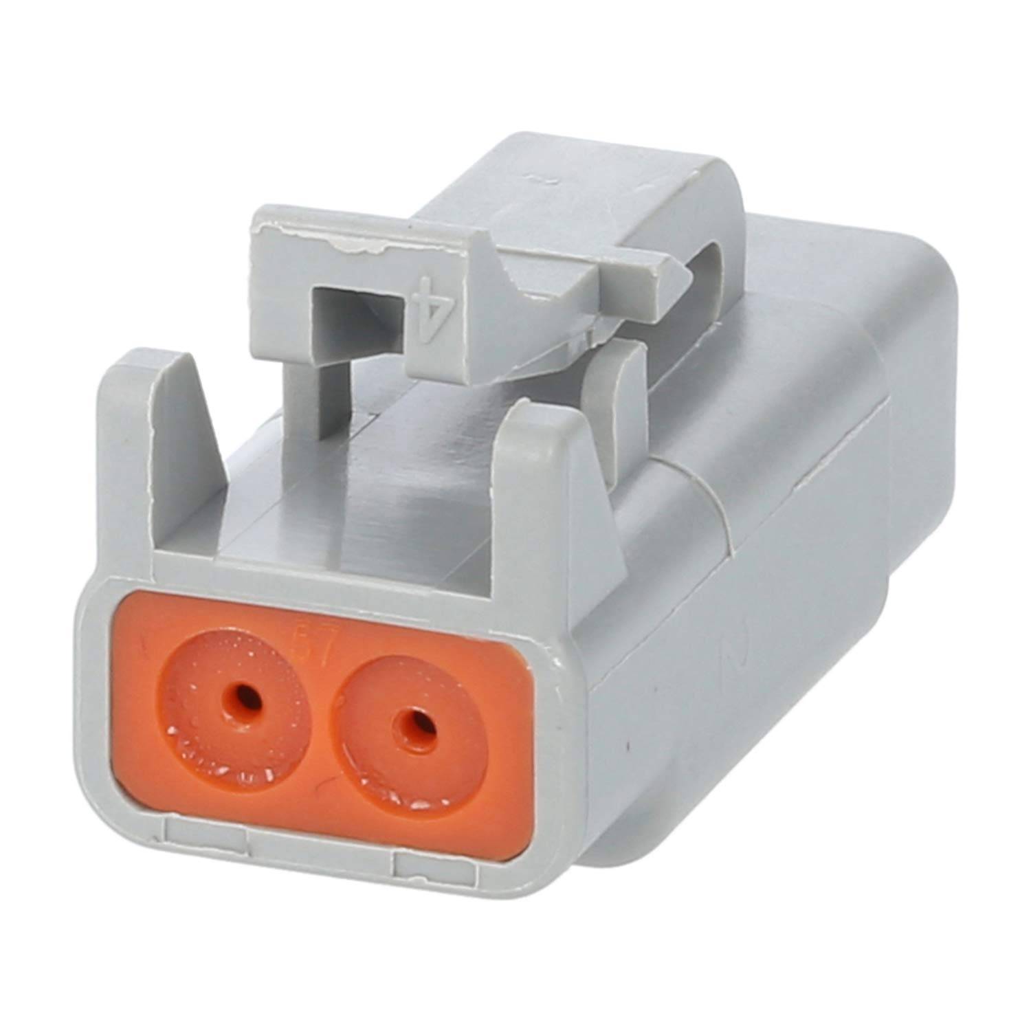 ATM06-2S Amphenol AS-2SF 115 Kabeldose ATM-Serie Buchse, 2-polig, Crimpanschluss Isolationsdurchmesser 1,35mm - 3,05mm,