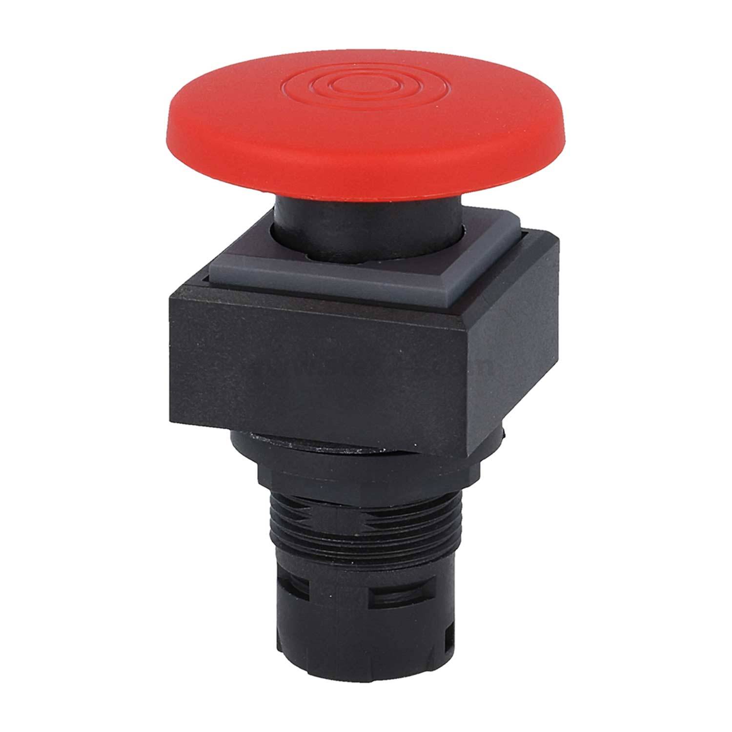 QXS Georg Schlegel Schlagtaste quadratisch, QUARTRON Hub 6,0mm - 1Stück