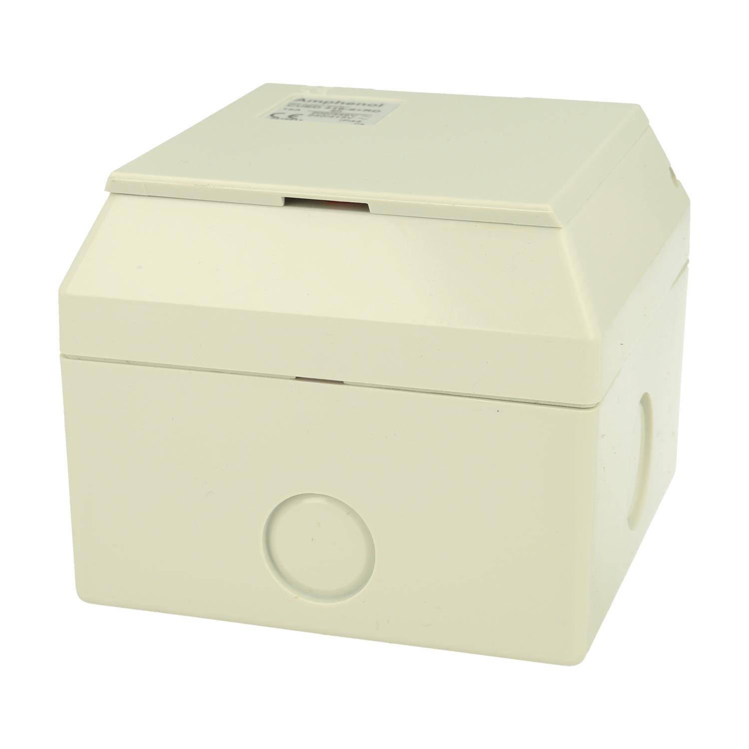 2CMA178696R1000 Amphenol 16 Ampere CEE Einbausteckdose 5-polig (3P+N+PE) Buchse, Kodierung 6h rot 200/346V bis 240/415V