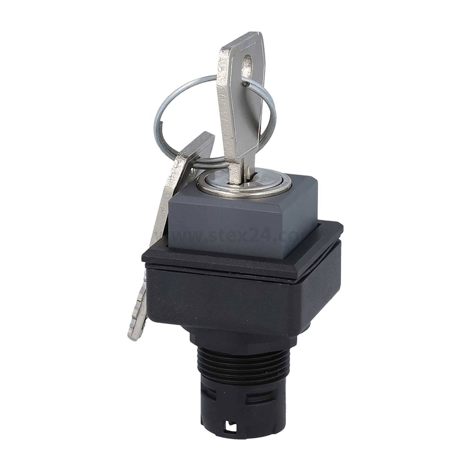 QXJSSA24E Georg Schlegel Schlüsseltaste links rastend, rechts tastend quadratisch, QUARTRON-JUWEL Beleuchtbar: Nein