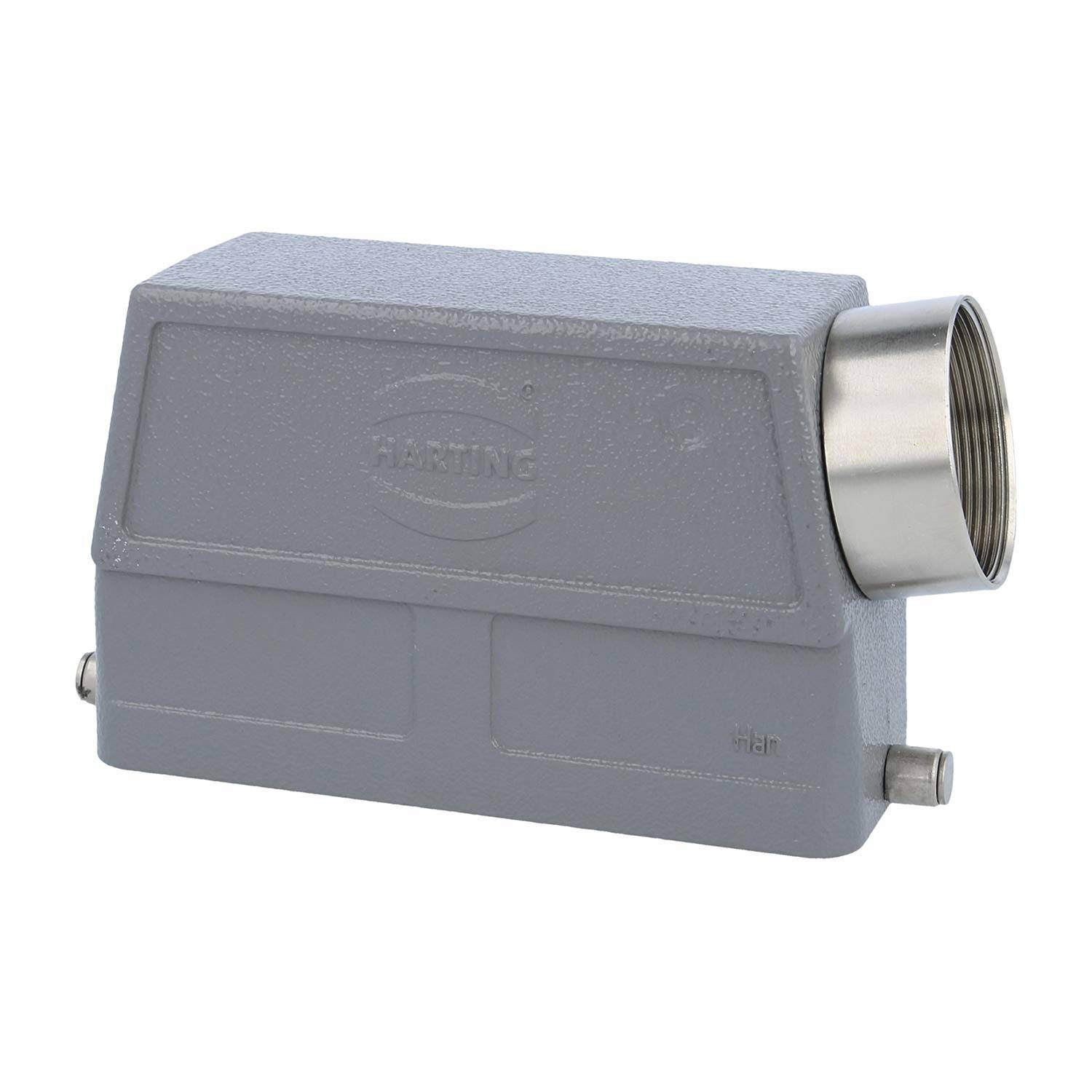 05300240572-2 HARTING Han 24B Tüllengehäuse hoch, 1xM40 seitlicher Kabelabgang, für 1 Bügel (am Unterteil)