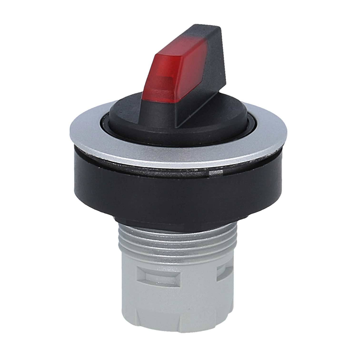 RRJWCL_RT Georg Schlegel Leucht-Wahlschalter links rastend, rechts tastend beleuchtbar, rund, RONTRON-R-JUWEL