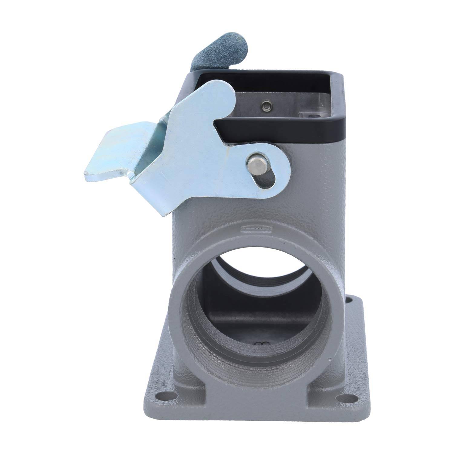 04300060293 HARTING Han 6B Sockelgehäuse hoch, 2xPG29 seitlicher Kabelabgang, mit 1 Längsbügel Verschraubung PG29