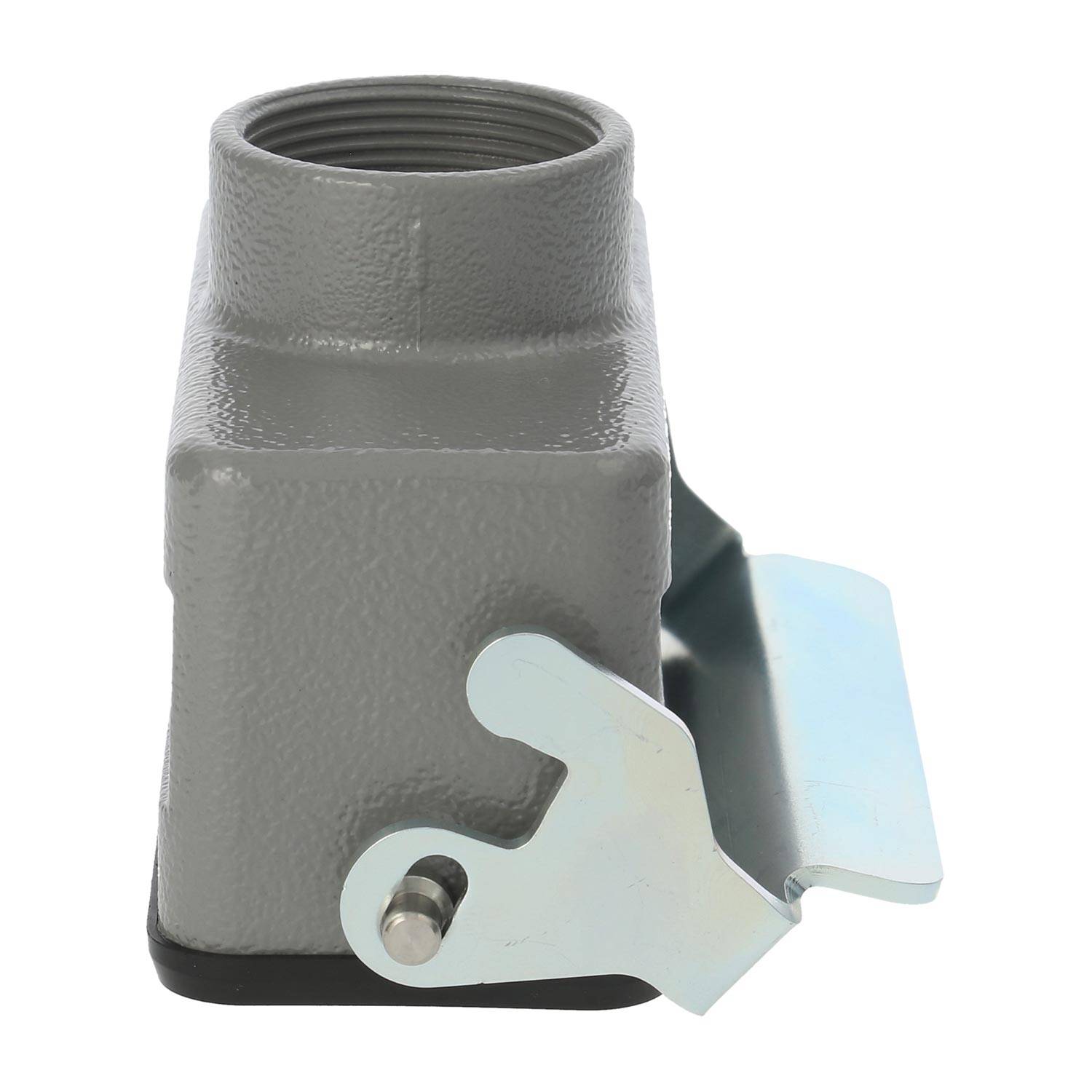 04300161750 HARTING Han 16B Kupplungsgehäuse niedrig, 1xPG21 gerader Kabelabgang, mit 1 Längsbügel Verschraubung PG21