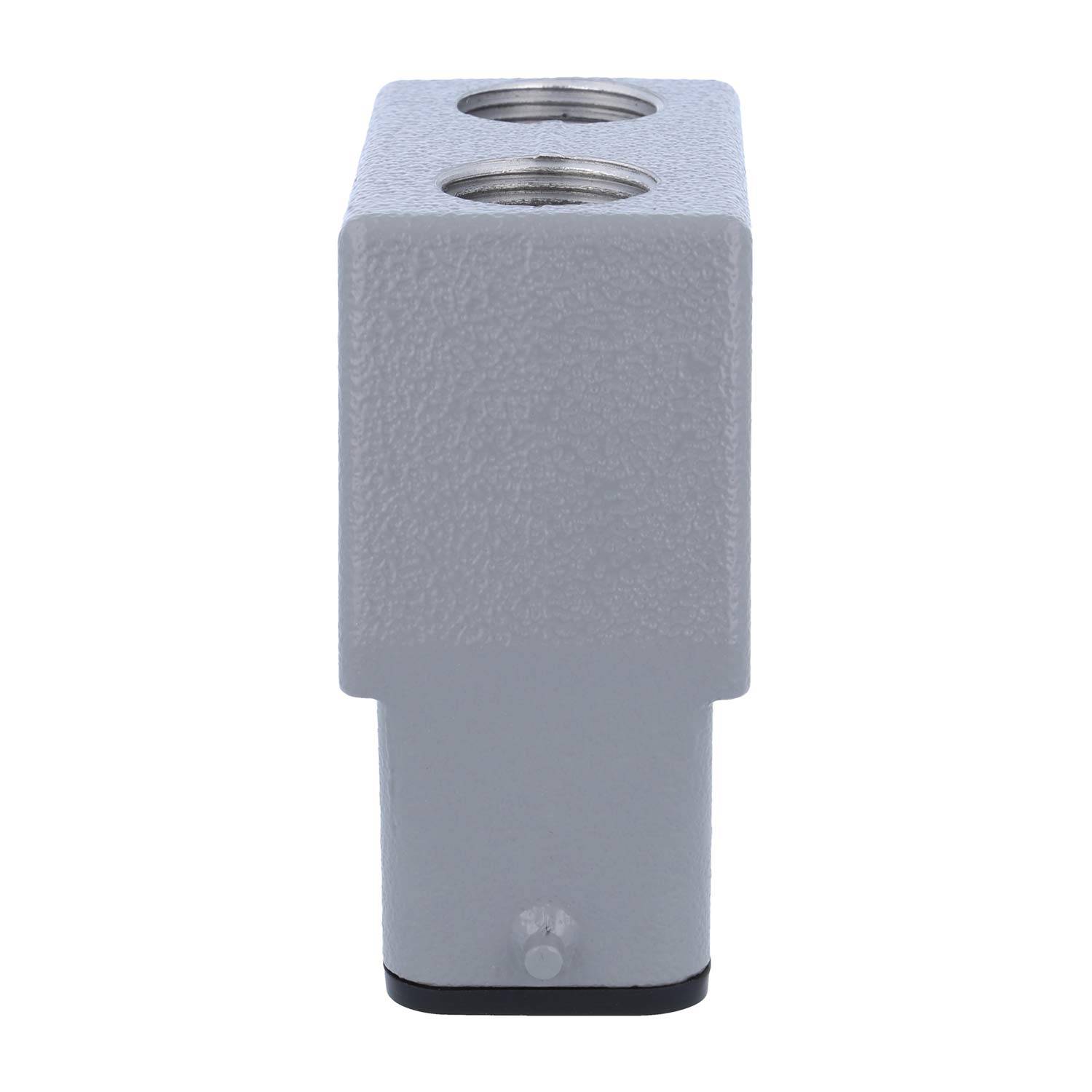 05200160463 HARTING Han 16A Tüllengehäuse hoch, 2xM20 gerader Kabelabgang, für 1 Bügel (am Unterteil) Verschraubung M20