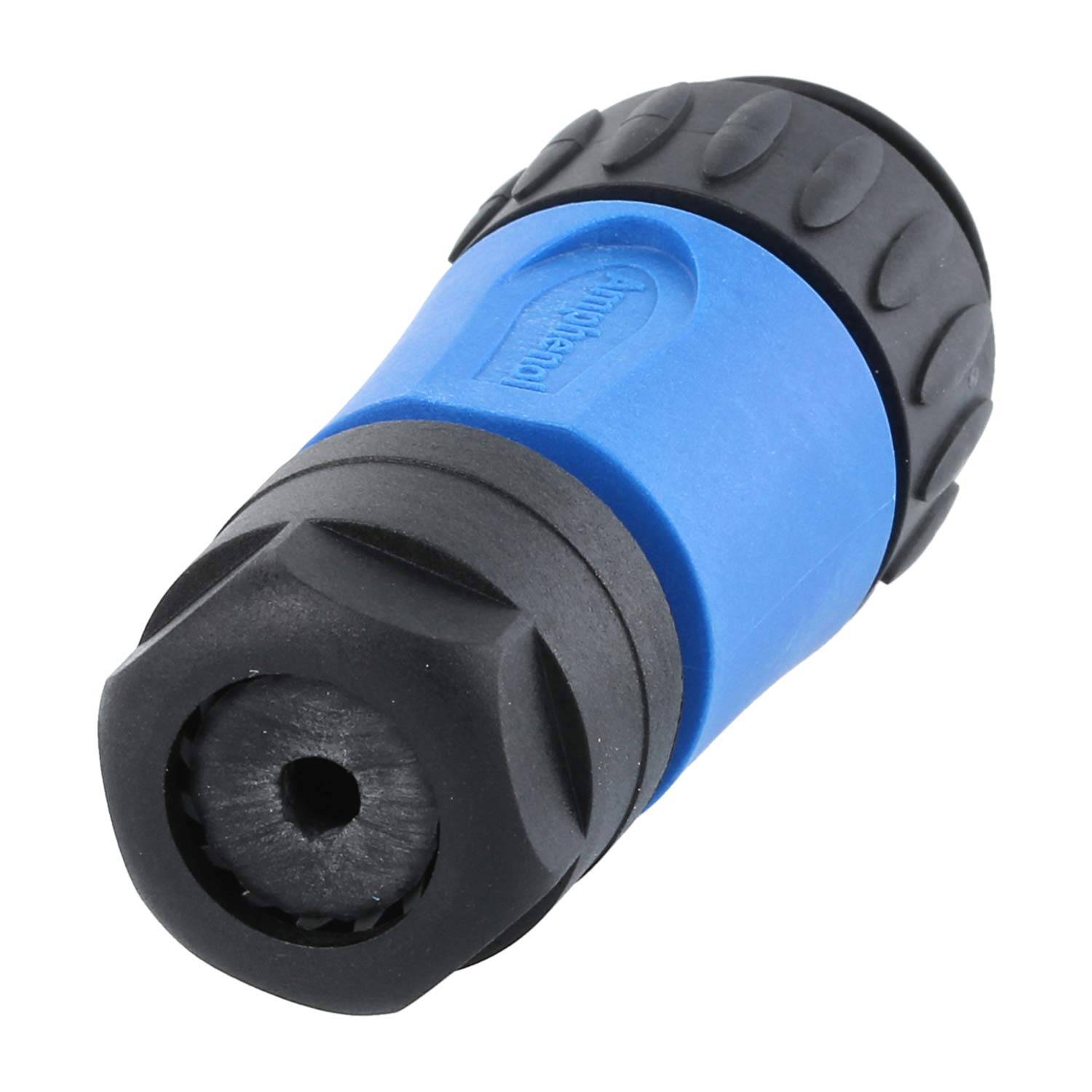 C01620H00311010 Amphenol RD24-KSG Kabelsteckverbinder, inkl. Zugentlastung gerade Stift Schraubanschluss, Polzahl 3+PE