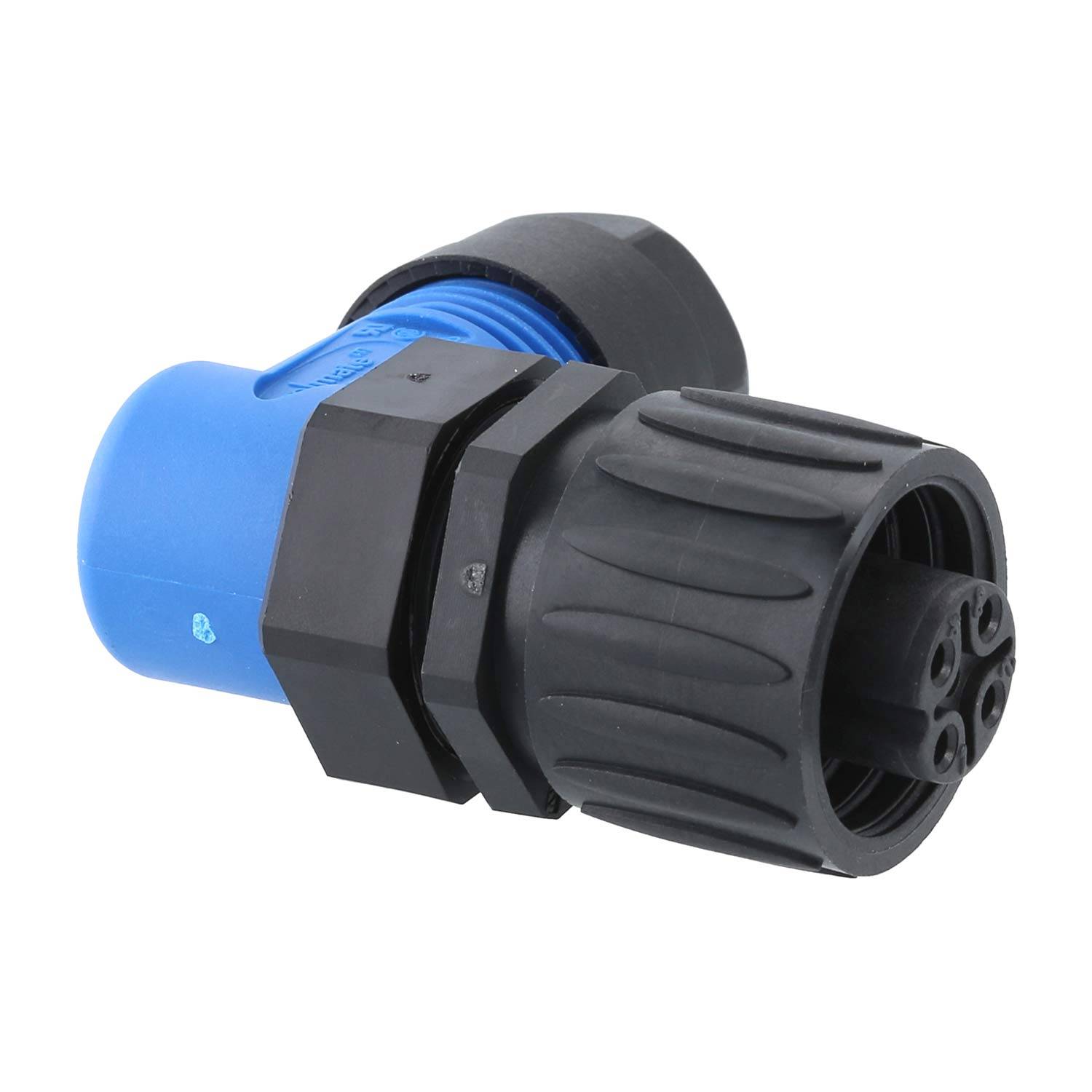 C01620F00310010 Amphenol RD24-KBW Kabelsteckverbinder gewinkelt Buchse Schraubanschluss, Polzahl 3+PE Kabelabgang