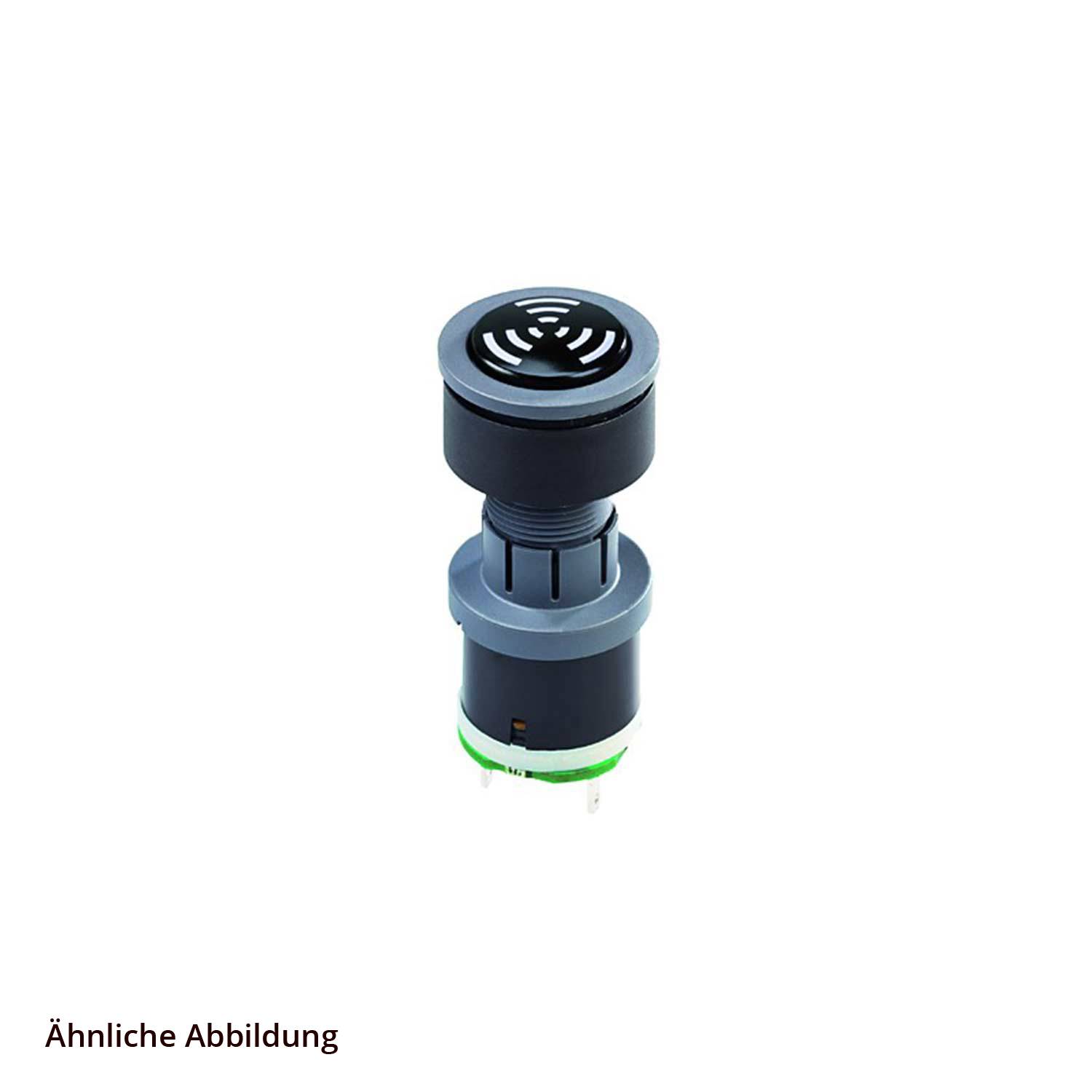 RXJNSG+SG-24V Georg Schlegel Akustischer Signalgeber rund, RX-JUWEL Flachstecker 2,8mm x 0,8mm - 1Stück