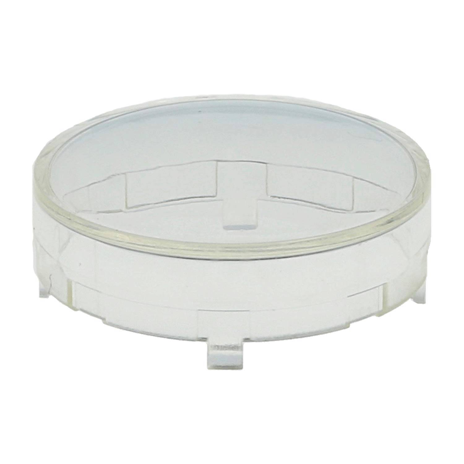 KH23KL Georg Schlegel Tasterkappe/Kalotte, hoch transparent Farbe klar Ausführung beschreib- und beleuchtbar - 1Stück