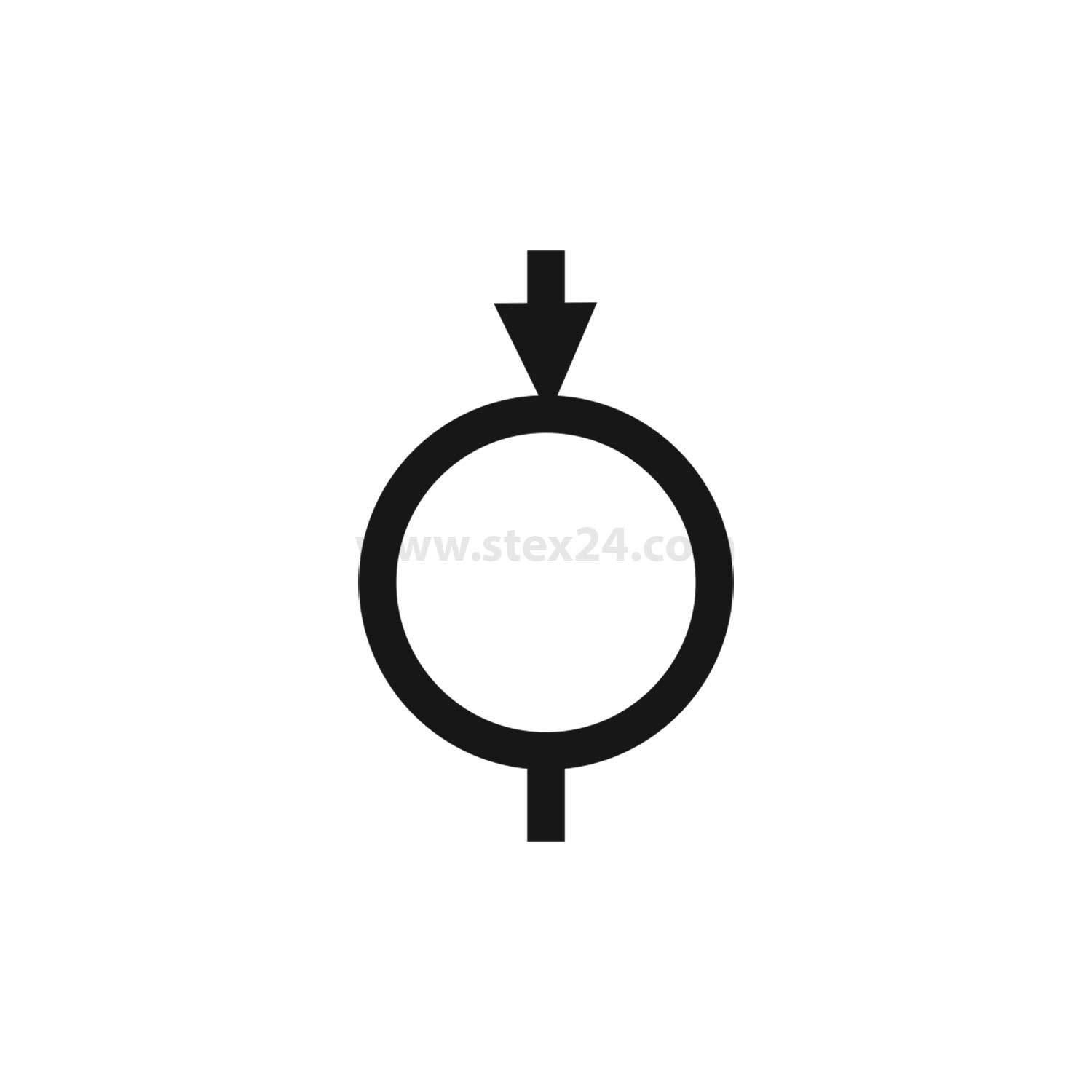 Symbol der „Mittellinie