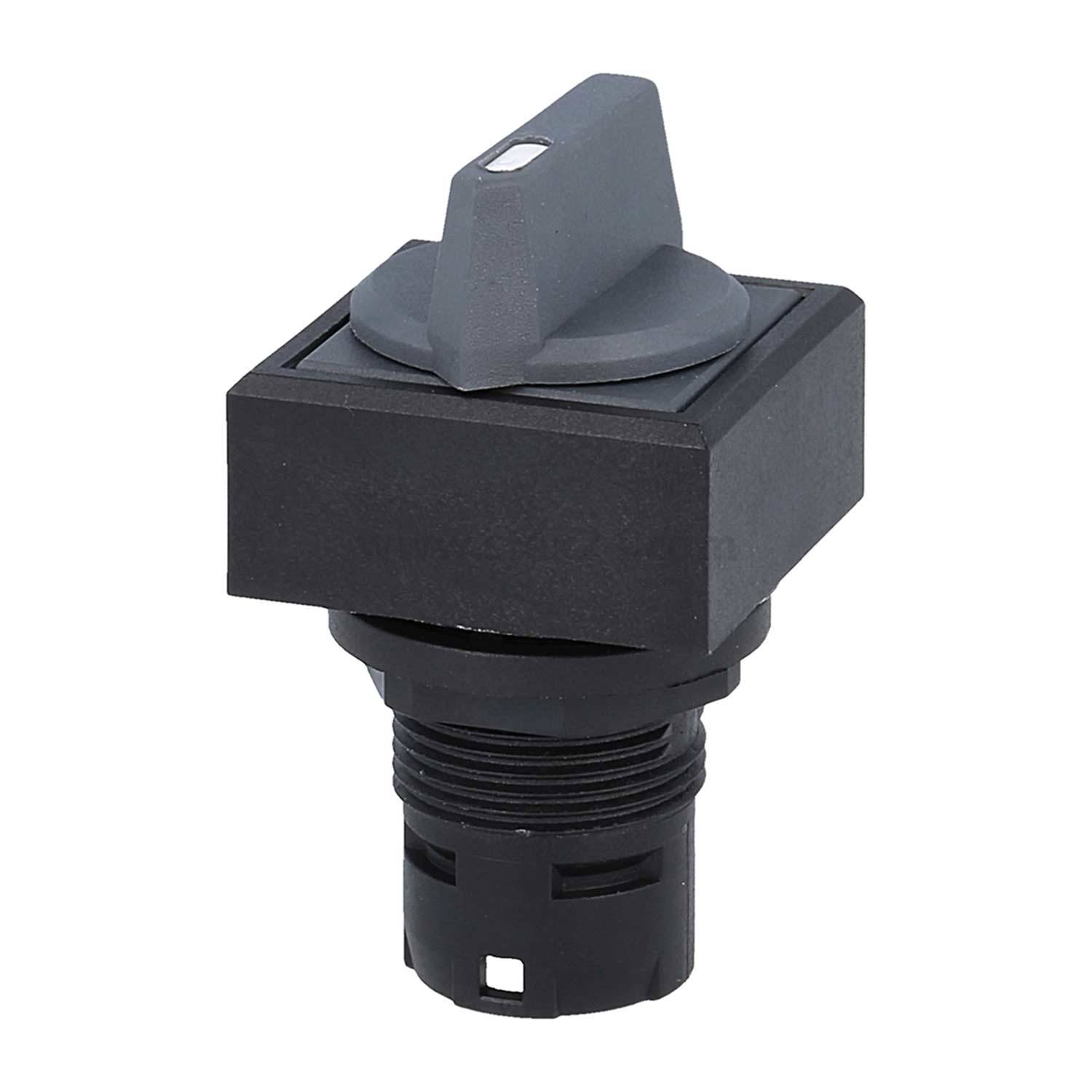 QXWB Georg Schlegel Wahlschalter rastend quadratisch, QUARTRON Beleuchtbar: Nein Beschriftbar: Nein - 1Stück