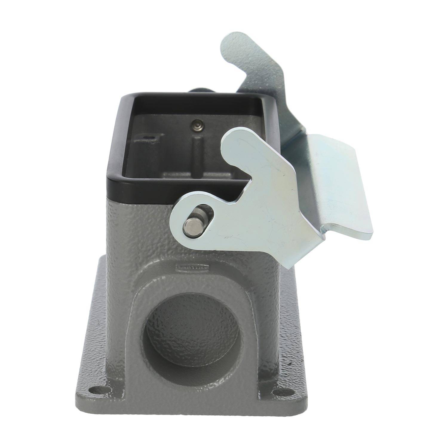 04300161251 HARTING Han 16B Sockelgehäuse niedrig, 1xM25 seitlicher Kabelabgang, mit 1 Längsbügel Verschraubung M25