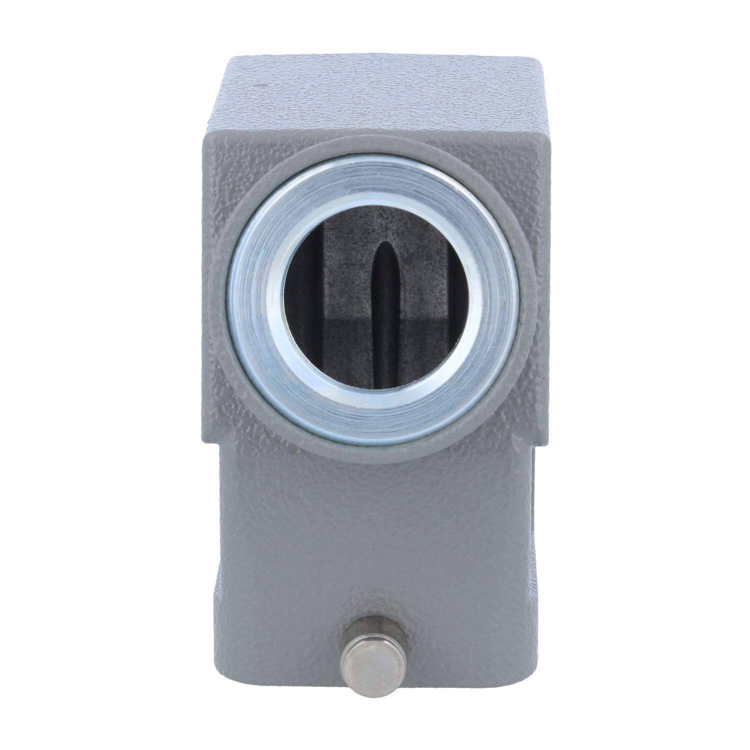 05300100567 HARTING Han 10B Tüllengehäuse hoch, 1xM25 seitlicher Kabelabgang, für 1 Bügel (am Unterteil) Verschraubung