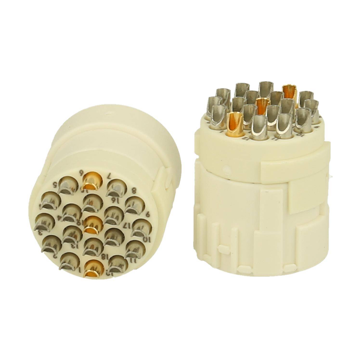 7001919104 HUMMEL M23 Signal Löt-Kontakteinsatz Buchse Lötanschluss, Polzahl 19-polig 100V Steuerkontakt 100V, 10A/8A,