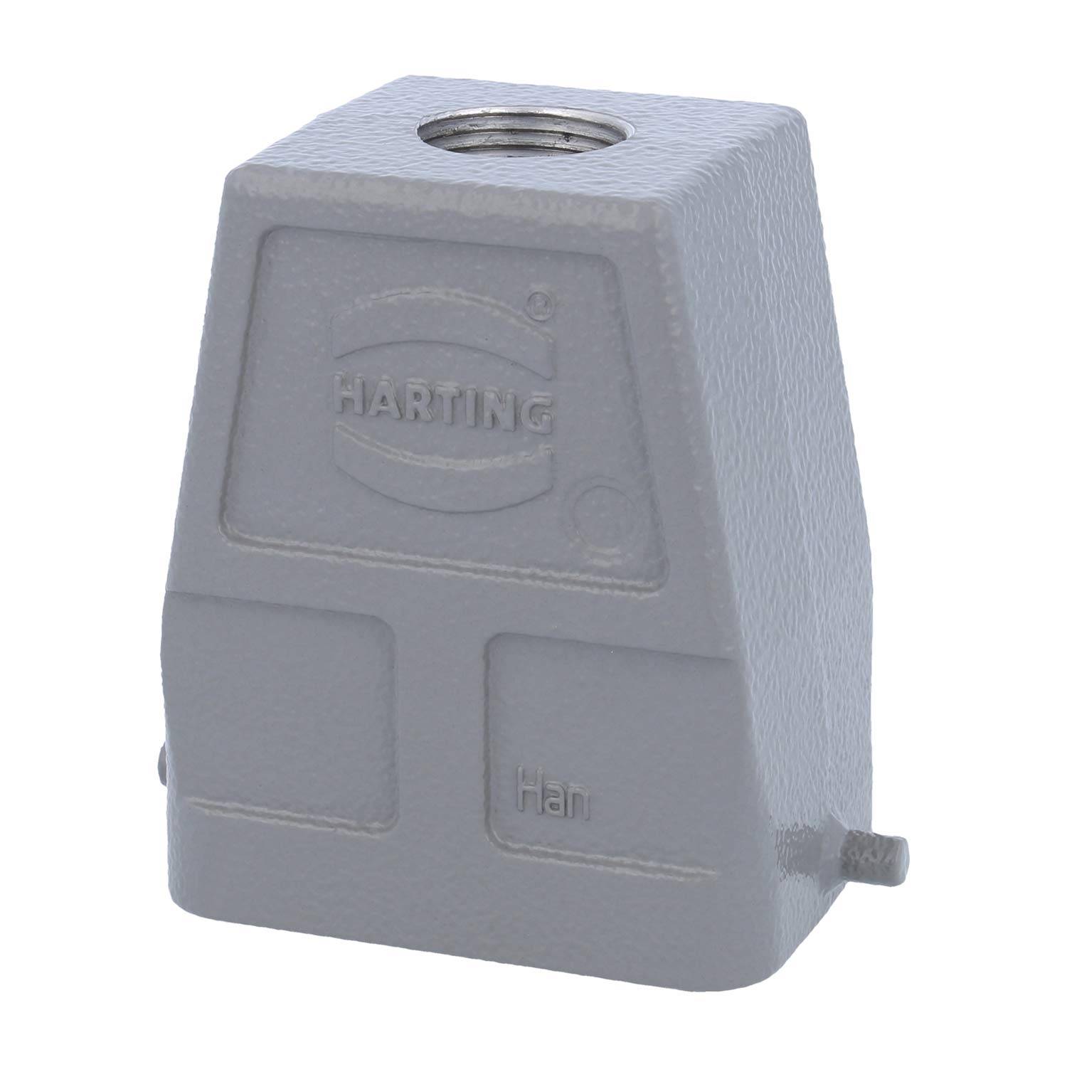 05300060460 HARTING Han 6B Tüllengehäuse hoch, 1xM20 gerader Kabelabgang, für 1 Bügel (am Unterteil) Verschraubung M20