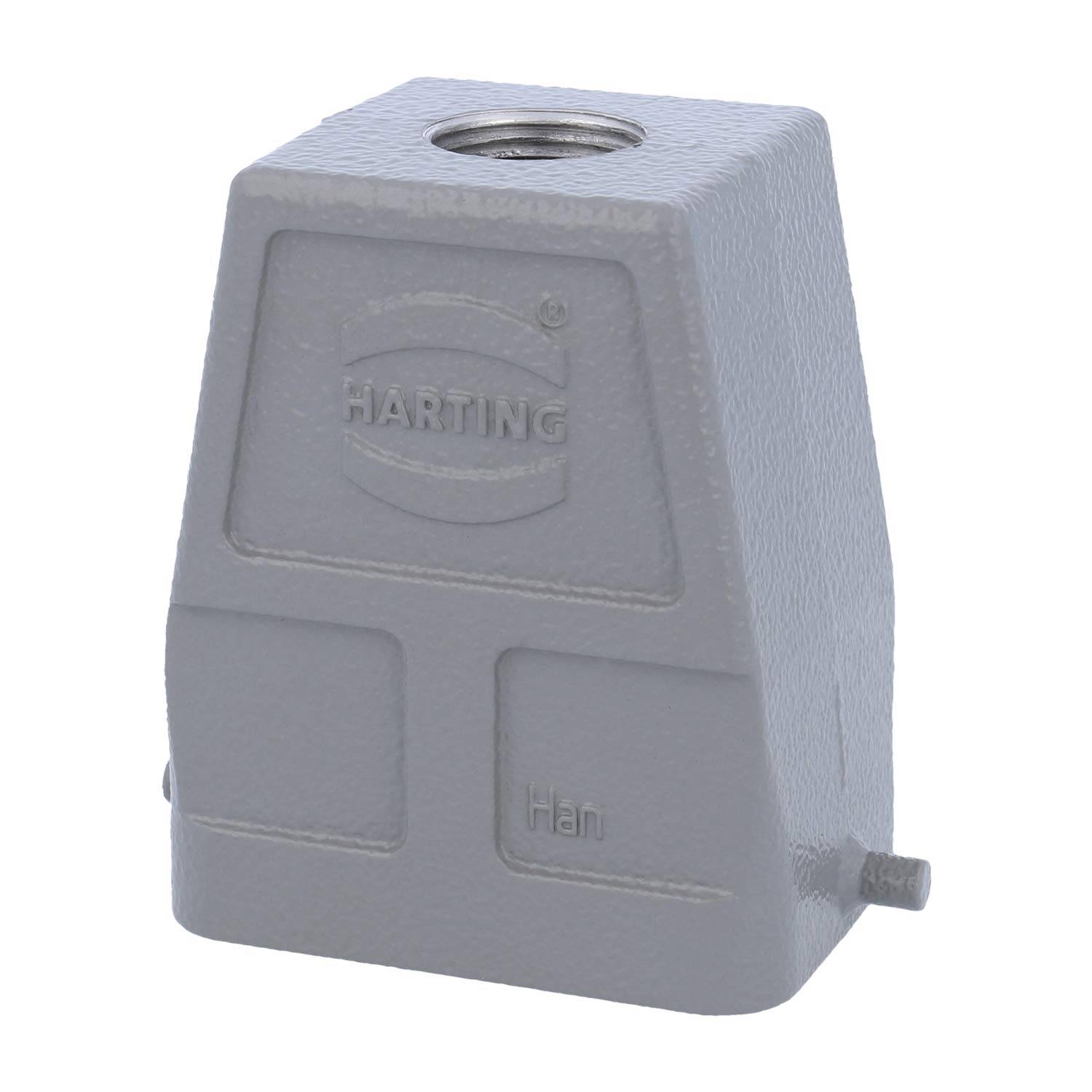 05300060460 HARTING Han 6B Tüllengehäuse hoch, 1xM20 gerader Kabelabgang, für 1 Bügel (am Unterteil) Verschraubung M20