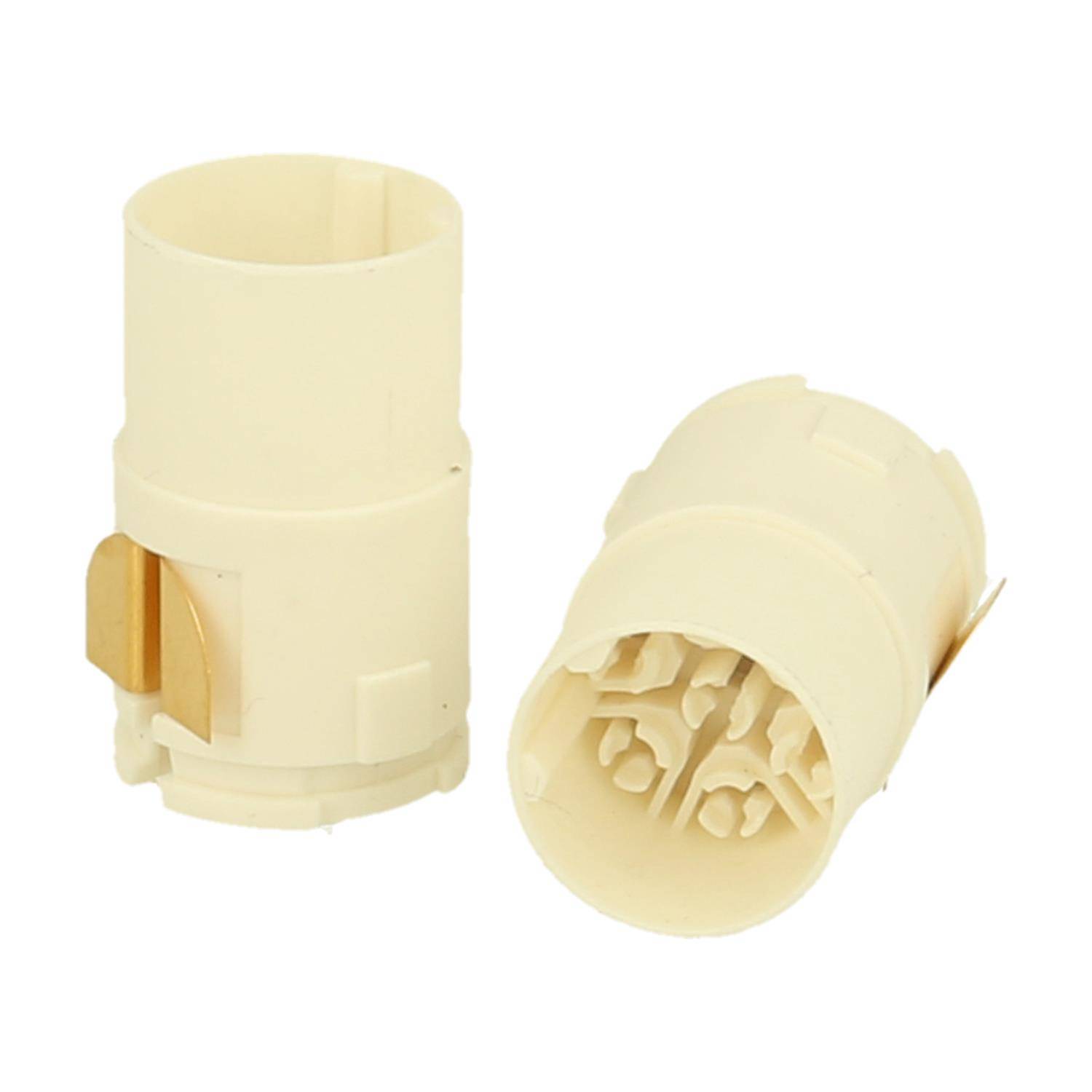 7003961101 HUMMEL M16 Crimp-Kontakteinsatz Stift Crimpanschluss, Polzahl 6+PE 600V, 16A, Farbe weiß - 1Stück