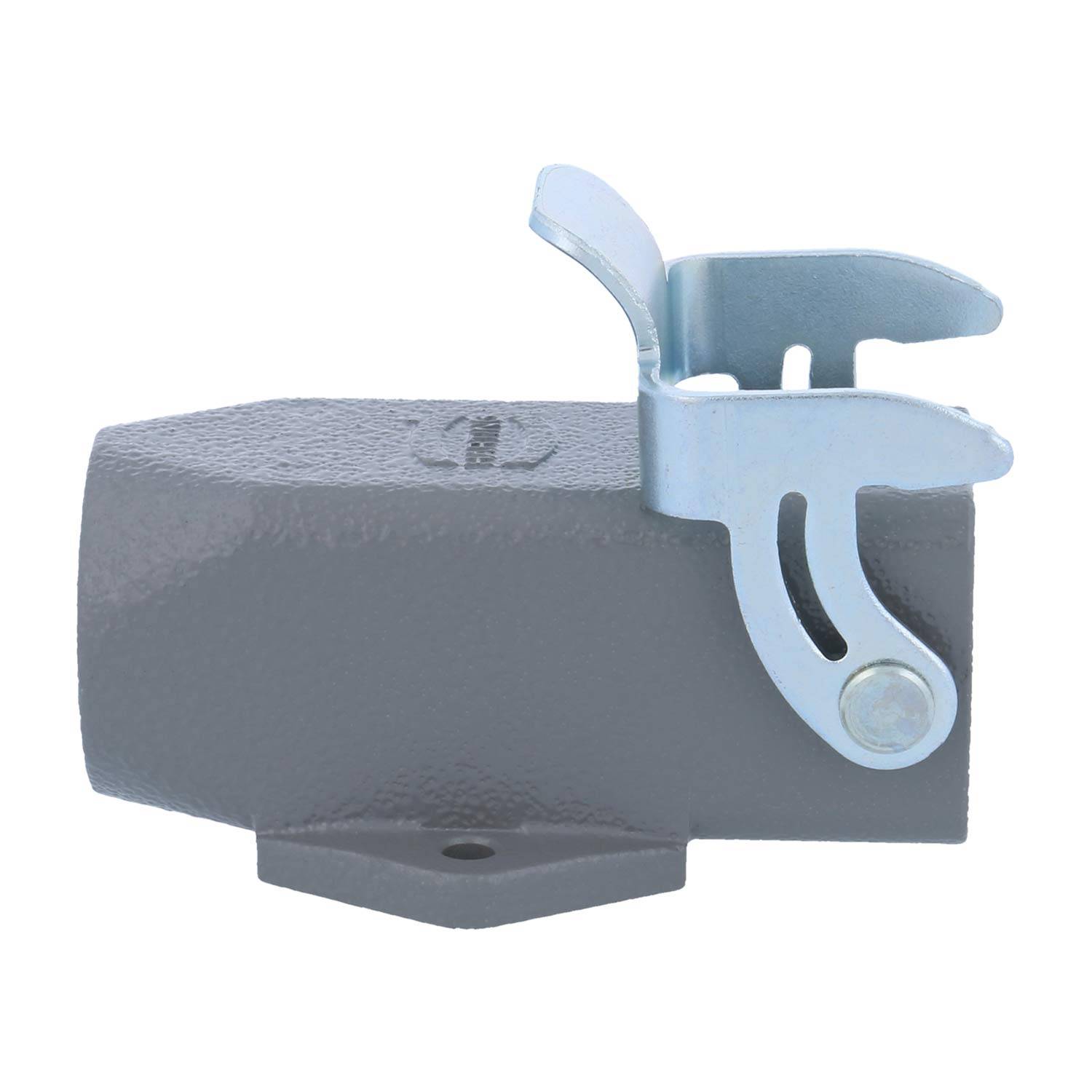 05200031262 HARTING Han 3A Sockelgehäuse mit geschlossenem Boden, 1xM16 gerader Kabelabgang, mit 1 Bügel Verschraubung