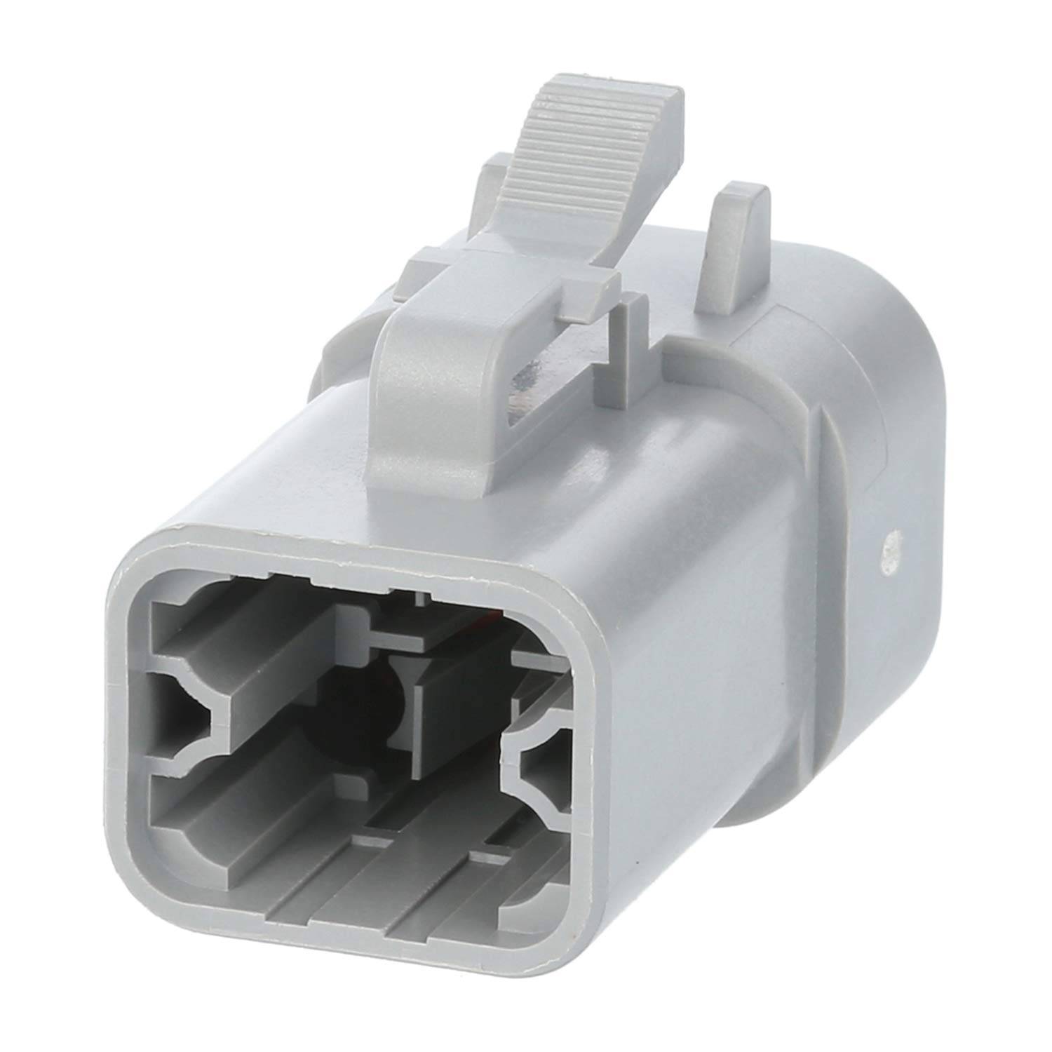 ATP06-4S Amphenol AS-4SF 120 Kabeldose ATM-Serie Buchse, 4-polig, Crimpanschluss Isolationsdurchmesser 3,4mm - 4,95mm,