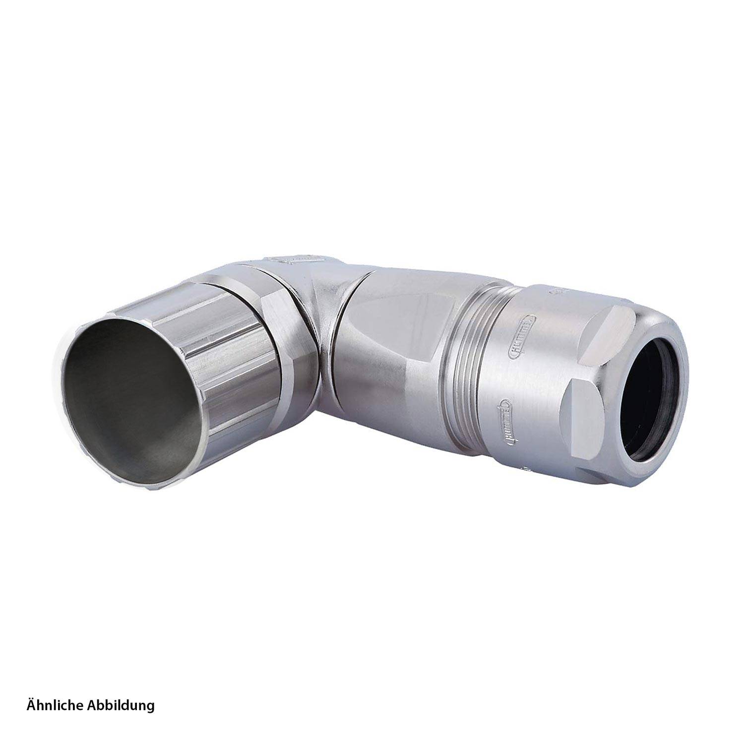 7301600000 HUMMEL M23 Signal Kabelsteckverbinder gewinkelt orientierbar Kabelabgang seitlich, Klemmbereich 11,0mm -