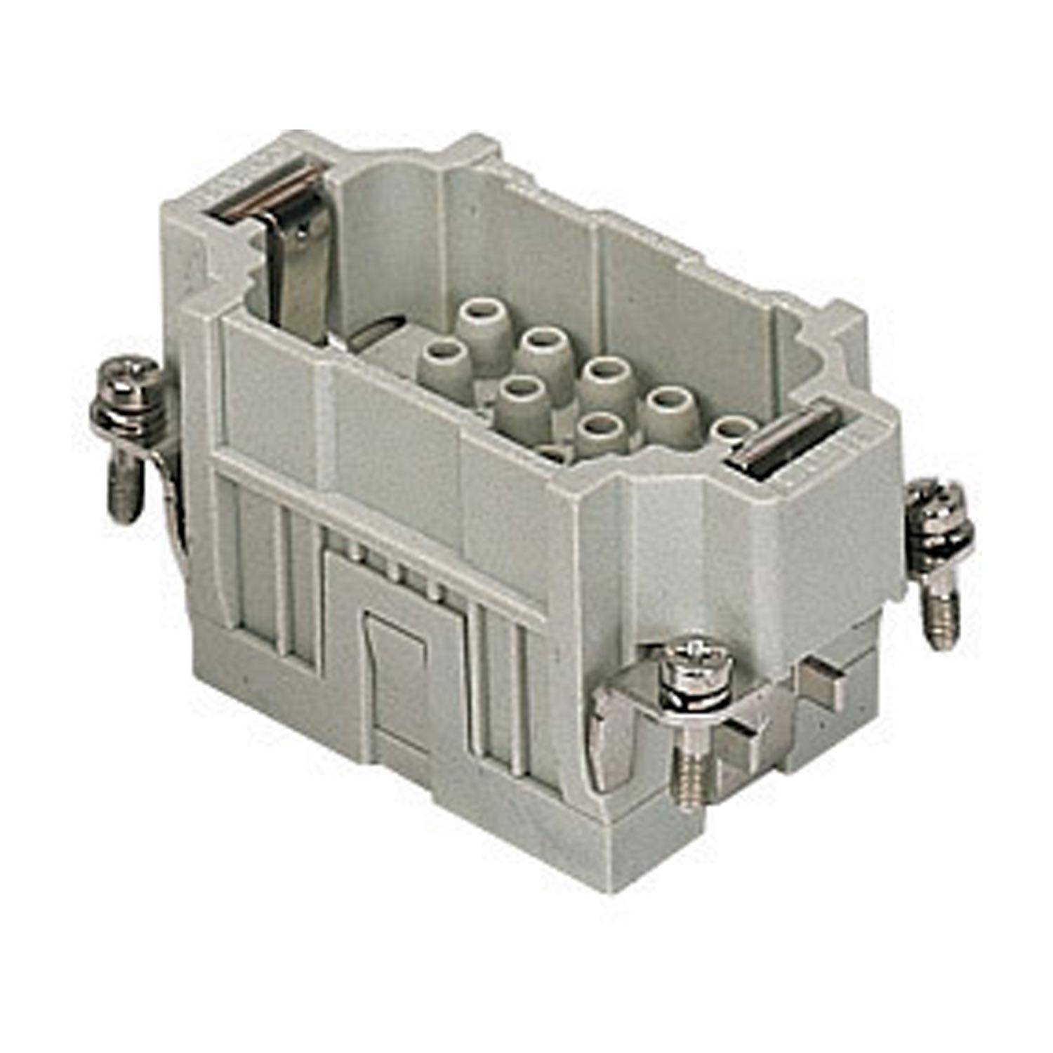 CQEM 18 I.L.M.E. Ilme CQE Stifteinsatz (M) Crimpanschluss, 18-polig+PE 500V, 16A - 5Stück