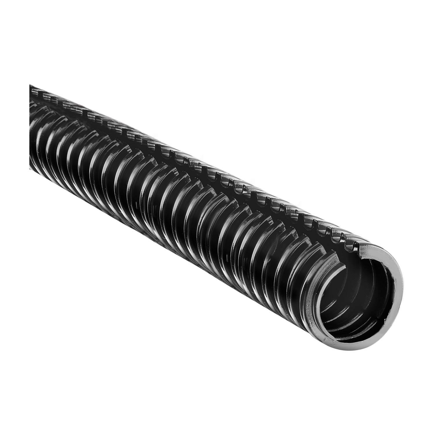 FLEXAzip Wellschlauch / Wellrohr ohne Verschlussprofil PA6 geschlitzt - FZIP-M 28, AD 28,5mm, ID 23,0mm schmales