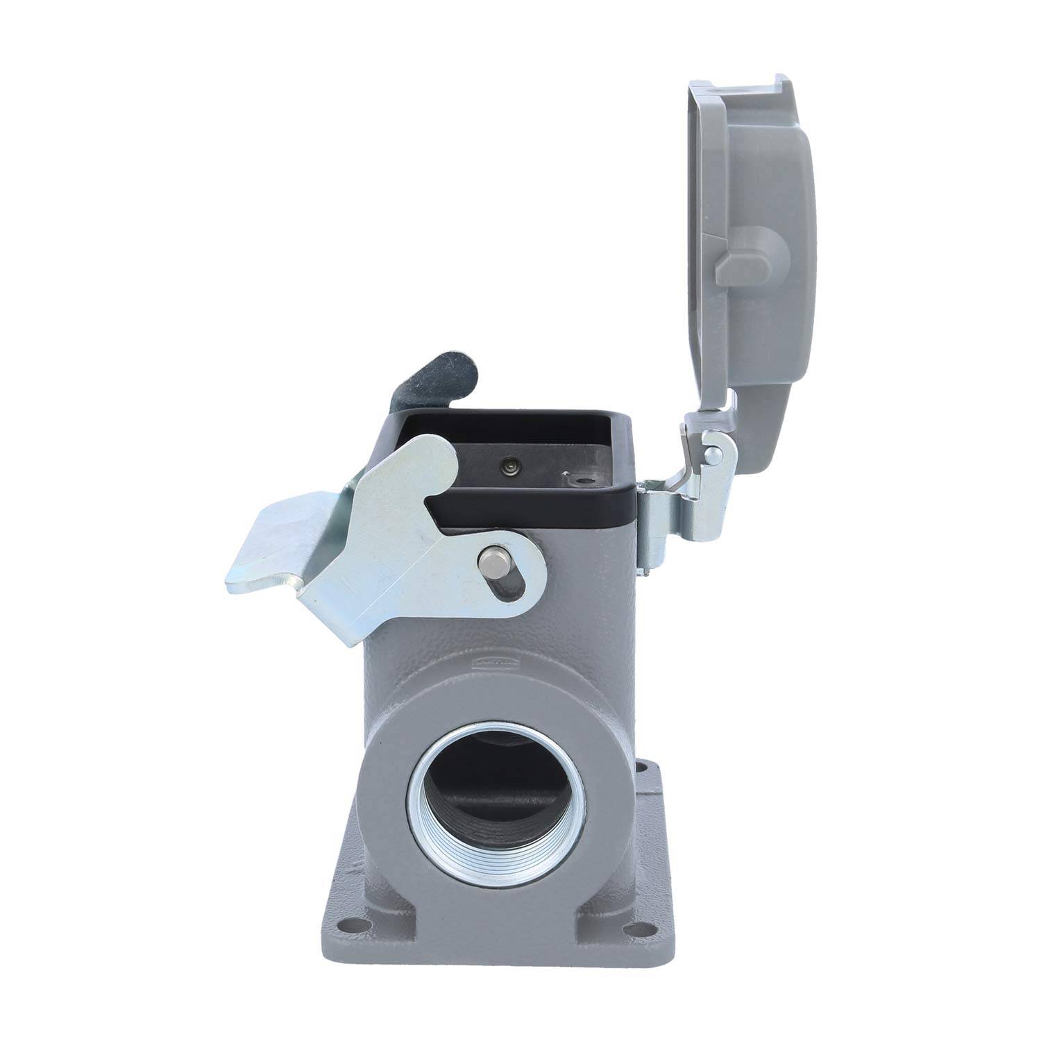 04300060272 HARTING Han 6B Sockelgehäuse hoch, 1xM25 seitlicher Kabelabgang, mit 1 Längsbügel mit Schutzkappe
