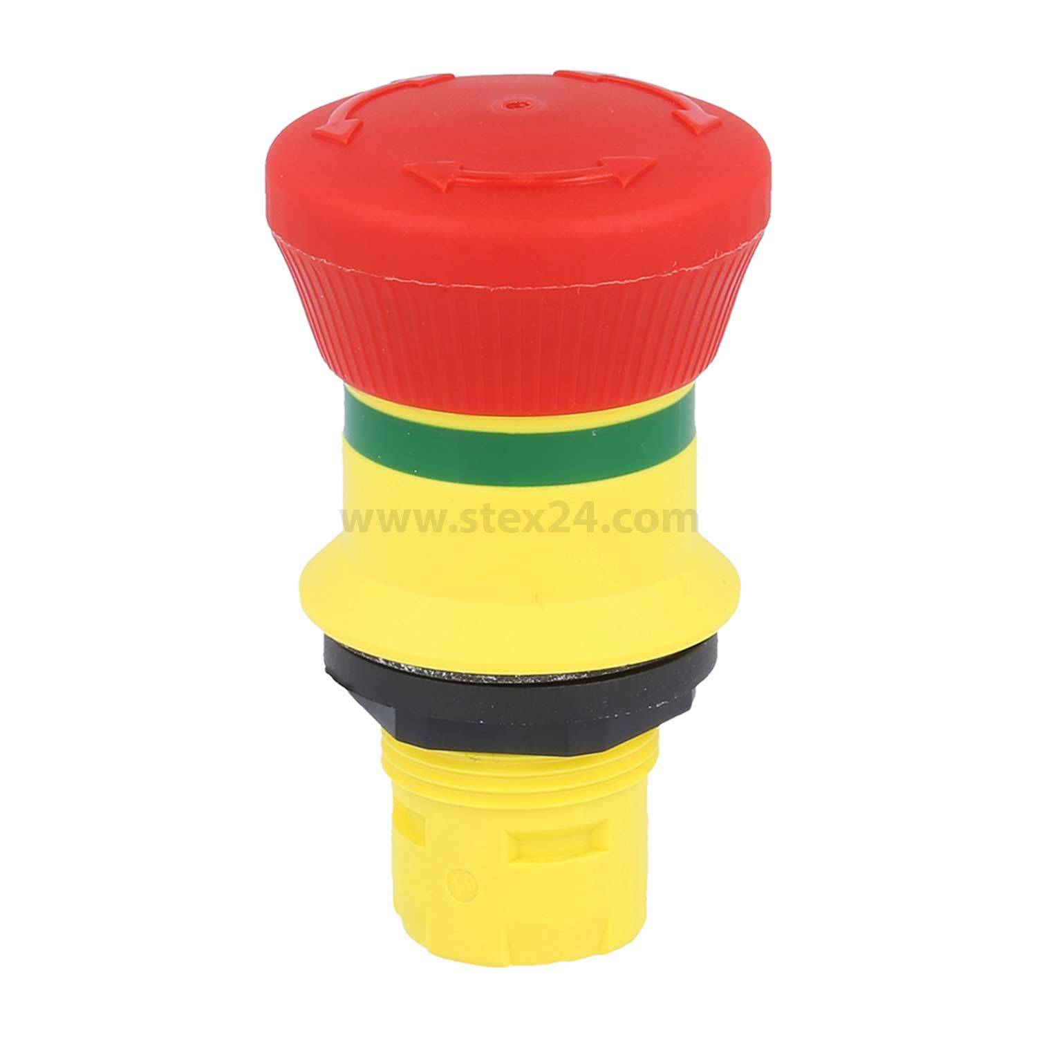 RKUV28 Georg Schlegel Not-Aus-Schalter / Not-Halt-Taster rund, OKTRON-R Hub 3,0mm - 1Stück