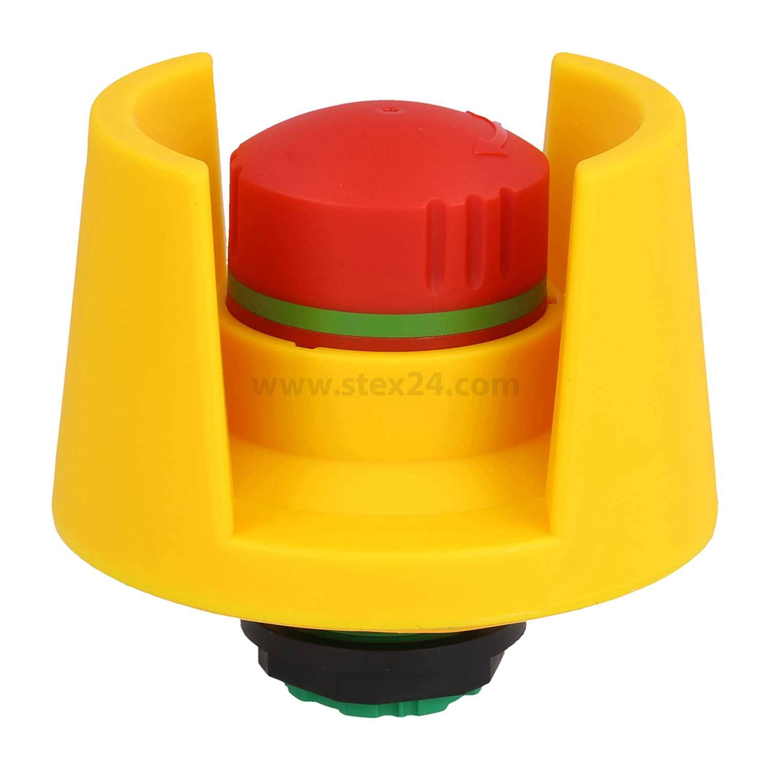 QRSKUV_556 Georg Schlegel Not-Aus-Schalter / Not-Halt-Taster rund, QUARTEX-R Beleuchtbar: Nein Beschriftbar: Nein