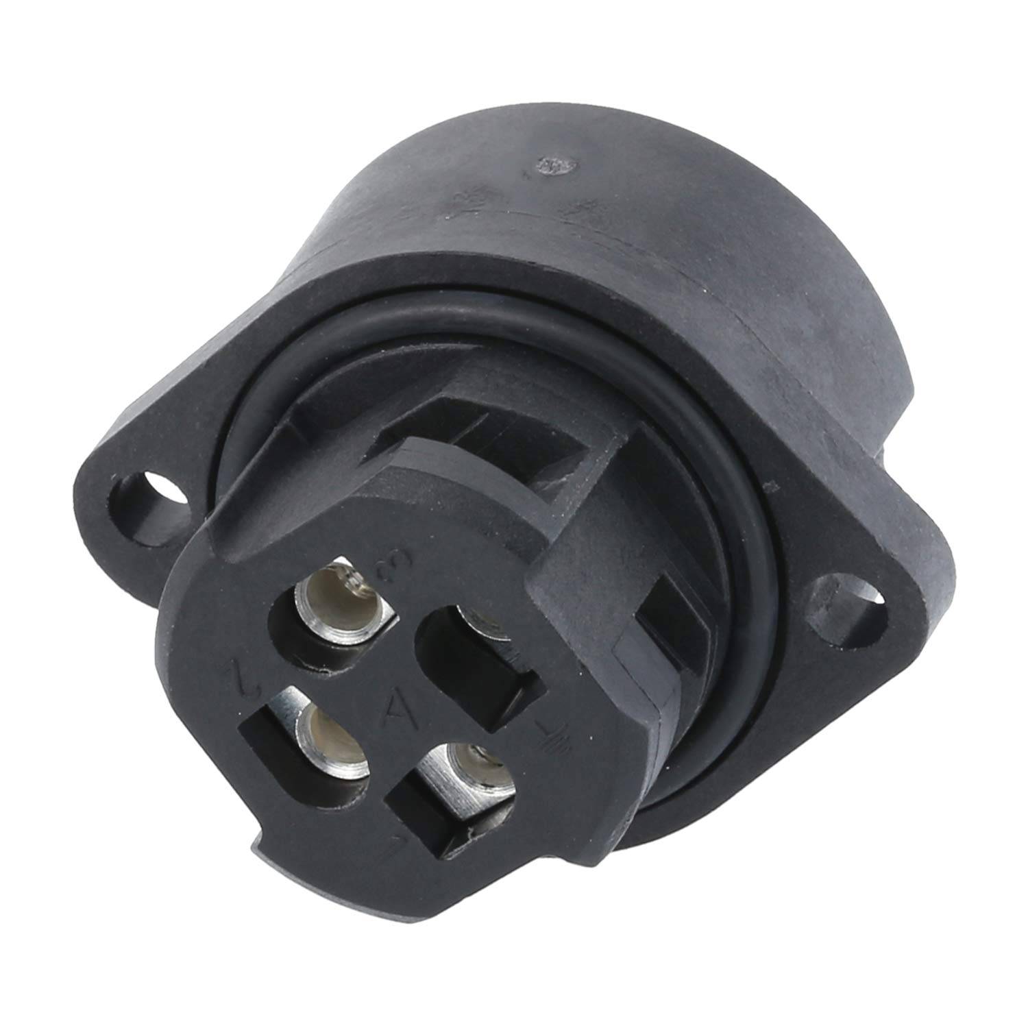 C01620G00310012 Amphenol RD24-GBG Gerätesteckverbinder gerade Buchse Schraubanschluss, Polzahl 3+PE Vorderwand - 1Stück