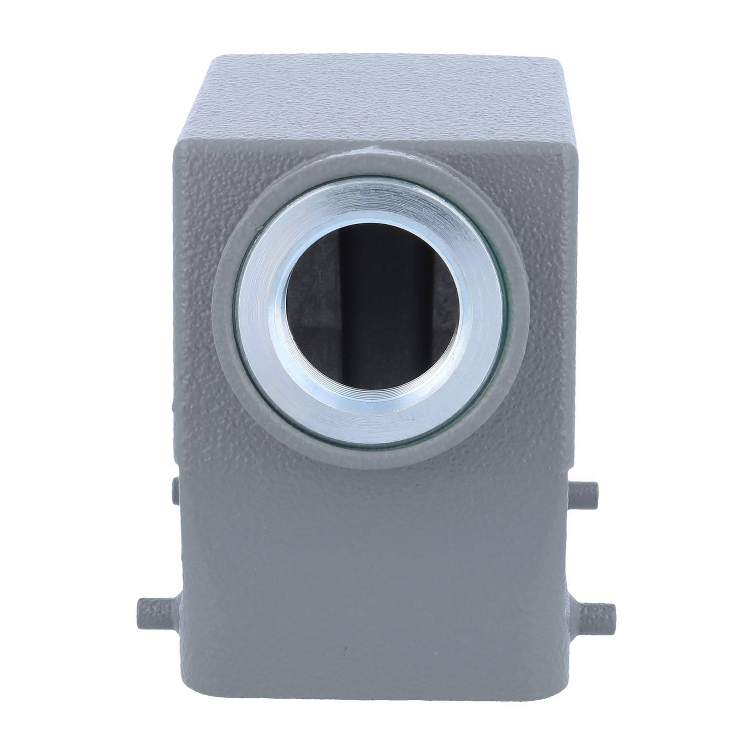 05200320561 HARTING Han 32A Tüllengehäuse hoch, 1xM25 seitlicher Kabelabgang, für 2 Bügel (am Unterteil) Verschraubung