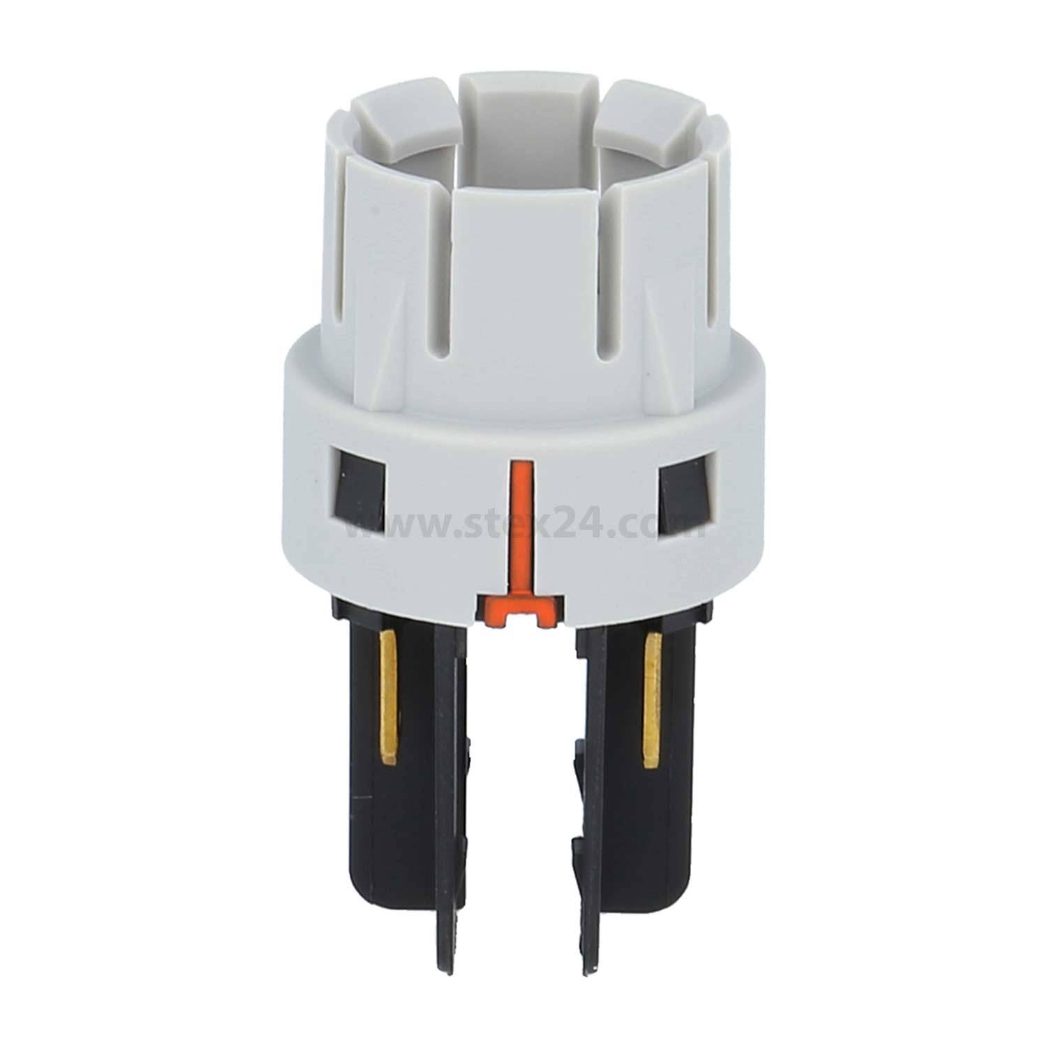 PTFOO Georg Schlegel Tastkontaktgeber für Not-Halt-Tasten, 2Ö Kontaktgeber PTF Flachstecker 2,8mm x 0,8mm - 1Stück