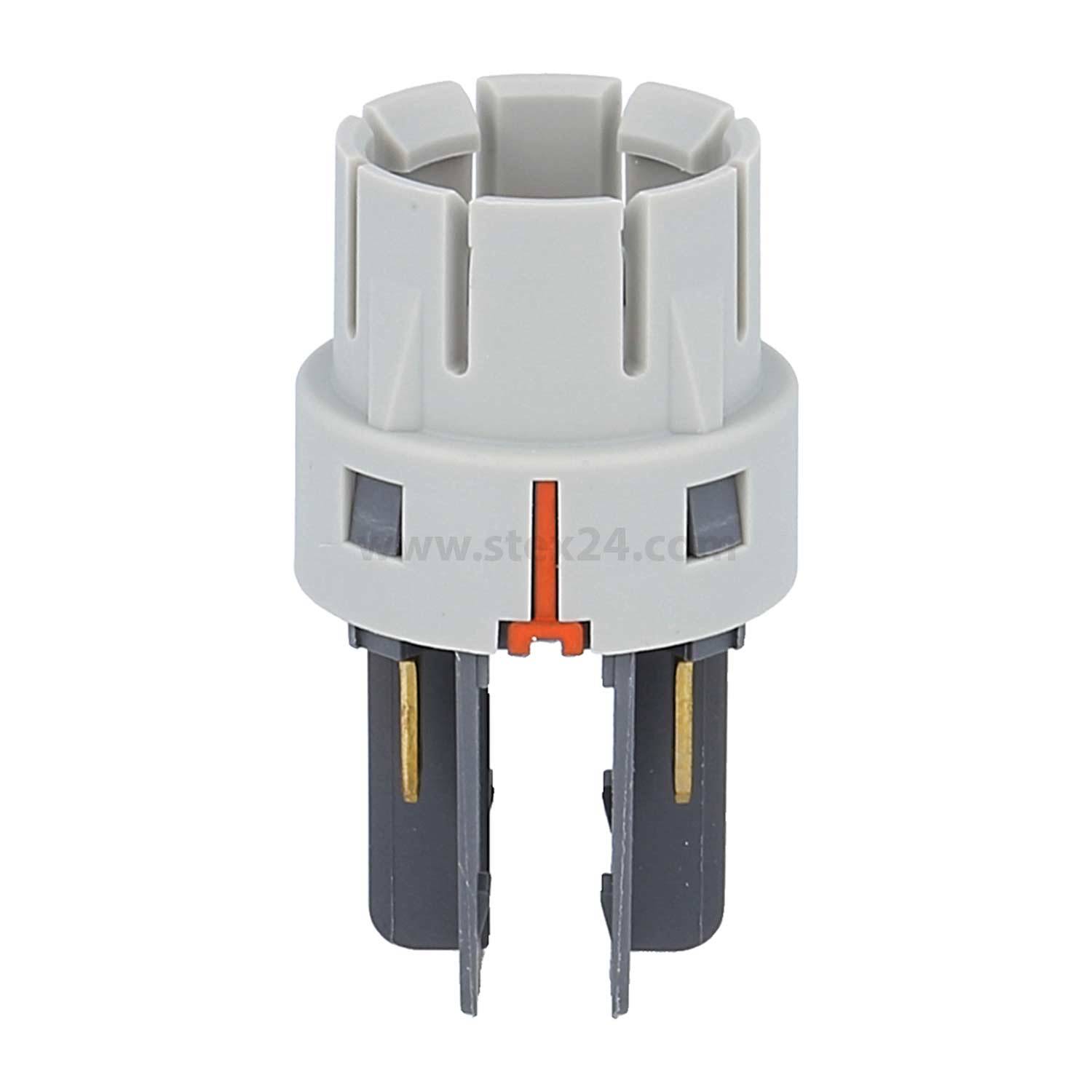 PTFOO_AU Georg Schlegel Tastkontaktgeber für Not-Halt-Tasten, 2Ö Kontaktgeber PTF Flachstecker 2,8mm x 0,8mm - 1Stück