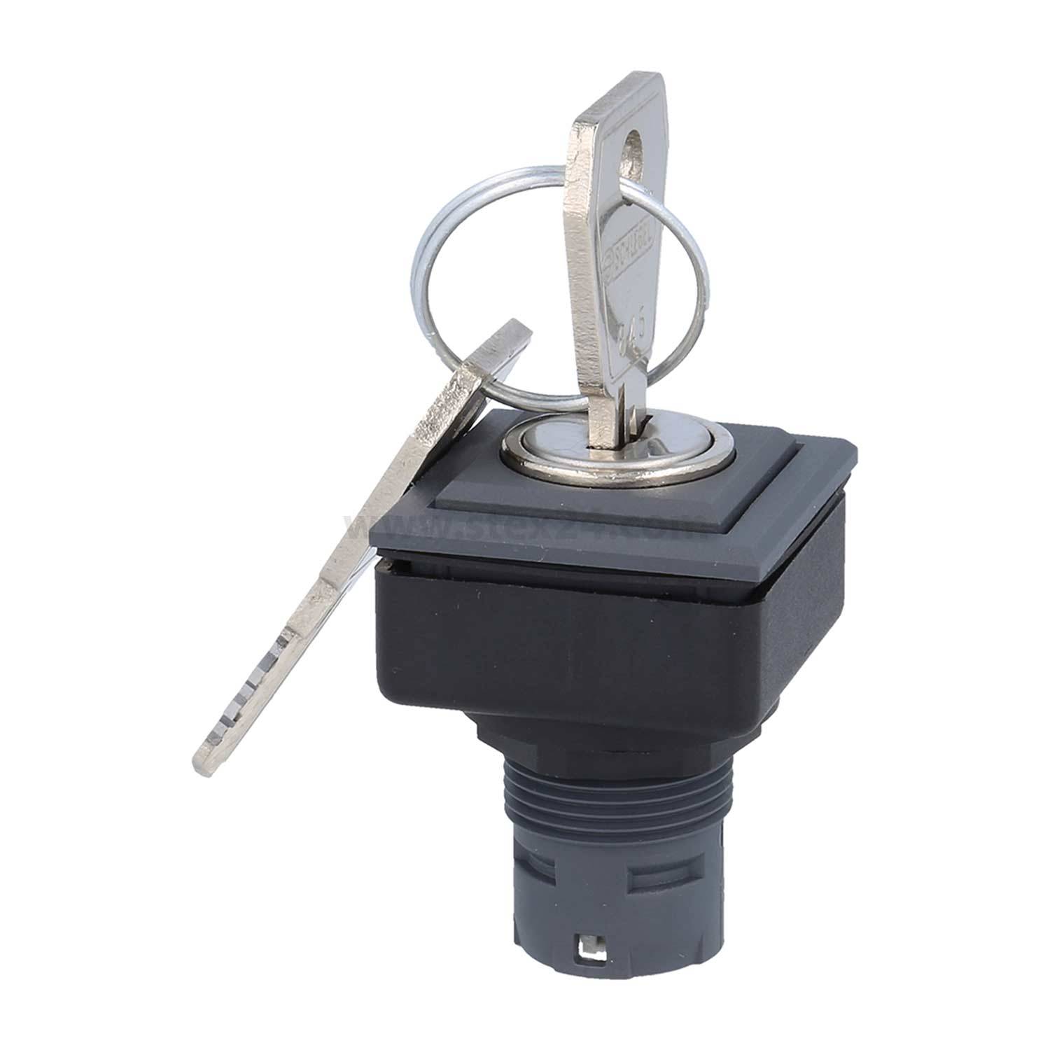 QXJSSDGA14E Georg Schlegel Schlüsseltaste rastend quadratisch, QUARTRON-JUWEL Beleuchtbar: Nein Beschriftbar: Nein -