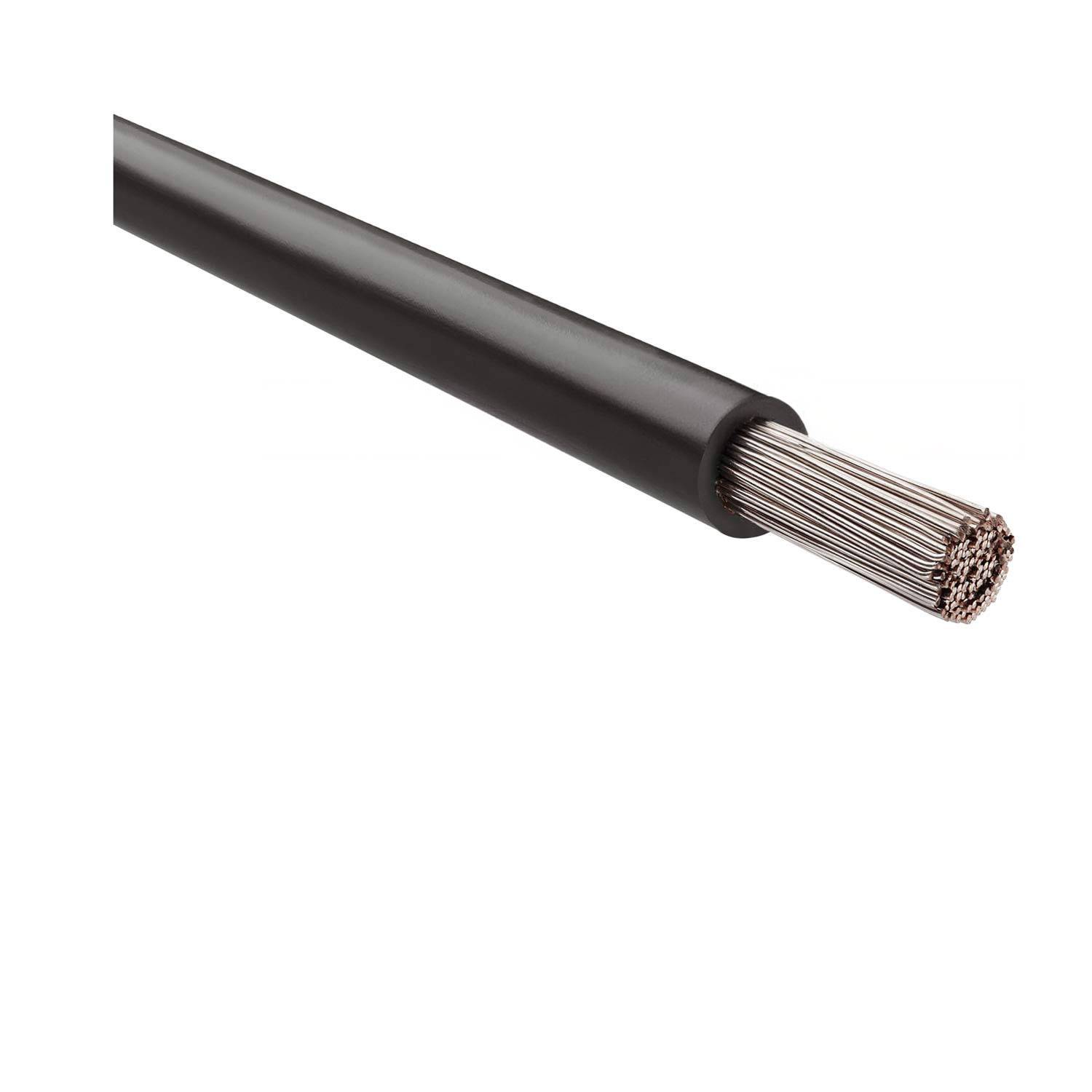 64283 HELU KABEL FÜNFNORM 1X95mm² AWG000 BK (schwarz) Einzelader schwarz AD 18,2mm Nennspannung Uo/U 450V/750V nach