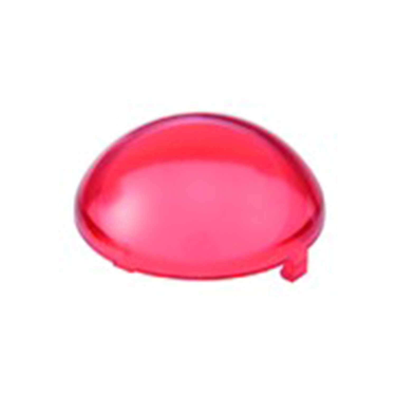 KH20RT Georg Schlegel Kalotte, kugelförmig transparent Farbe rot Ausführung beschreib- und beleuchtbar - 1Stück