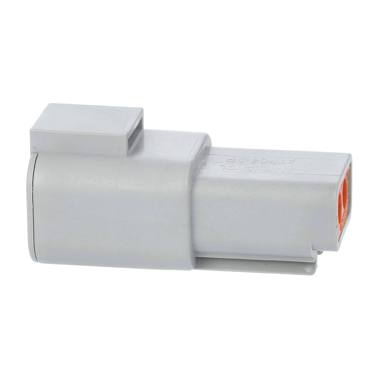 ATP04-2P Amphenol AS-2SM 119 Kabelstecker ATM-Serie Stift, 2-polig, Crimpanschluss Isolationsdurchmesser 3,4mm -