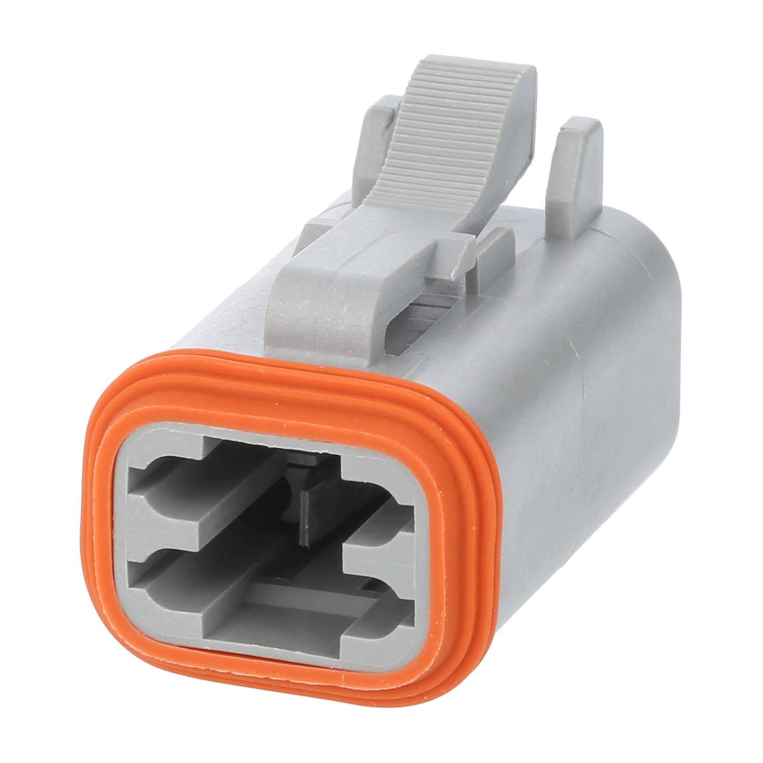 AT06-4S Amphenol AS-4SF 109 Kabeldose AT-Serie Buchse, 4-polig, Crimpanschluss Isolationsdurchmesser 2,24mm - 3,68mm,