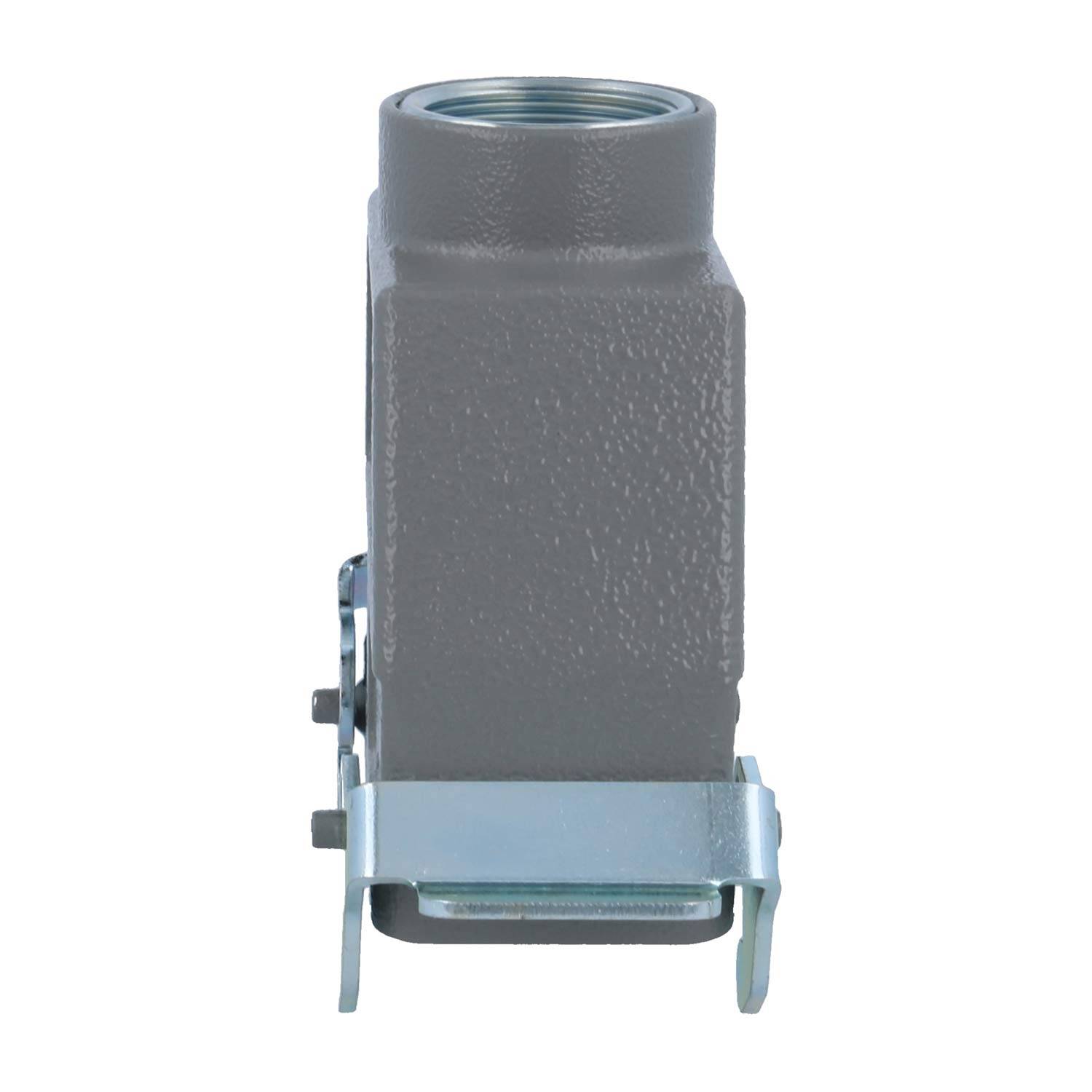 04300160463 HARTING Han 16B Tüllengehäuse hoch, 1xM32 gerader Kabelabgang, mit 2 Querbügeln Verschraubung M32