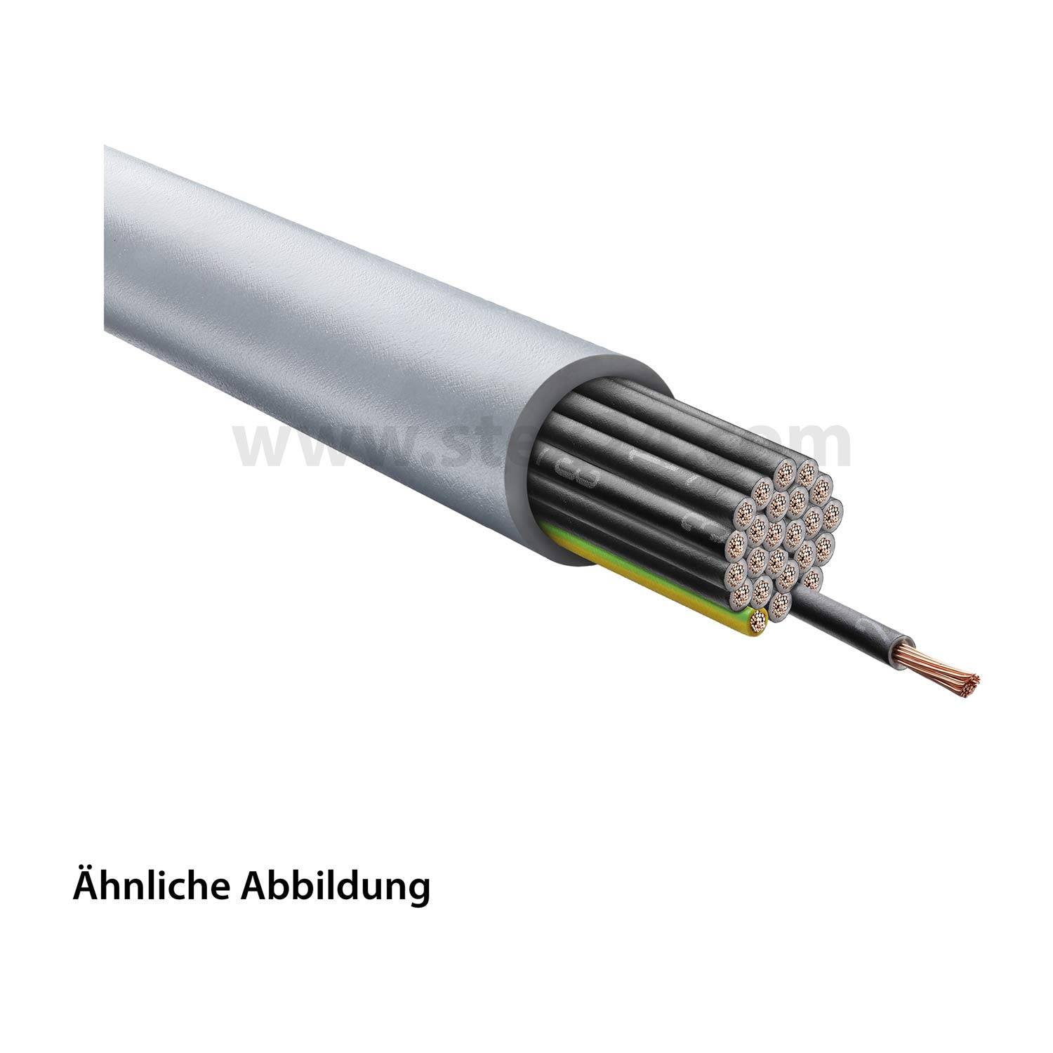 ÖLFLEX Classic 400 P 25G2,5mm² AD 21,6mm Nennspannung Uo/U 300V/500V - 1Meter