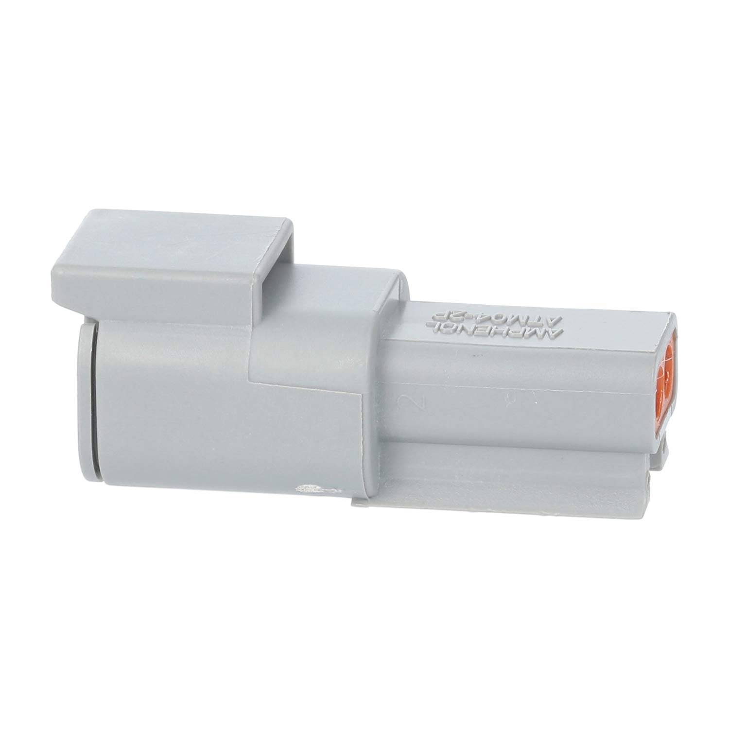 ATM04-2P Amphenol AS-2SM 115 Kabelstecker ATM-Serie Stift, 2-polig, Crimpanschluss Isolationsdurchmesser 1,35mm -