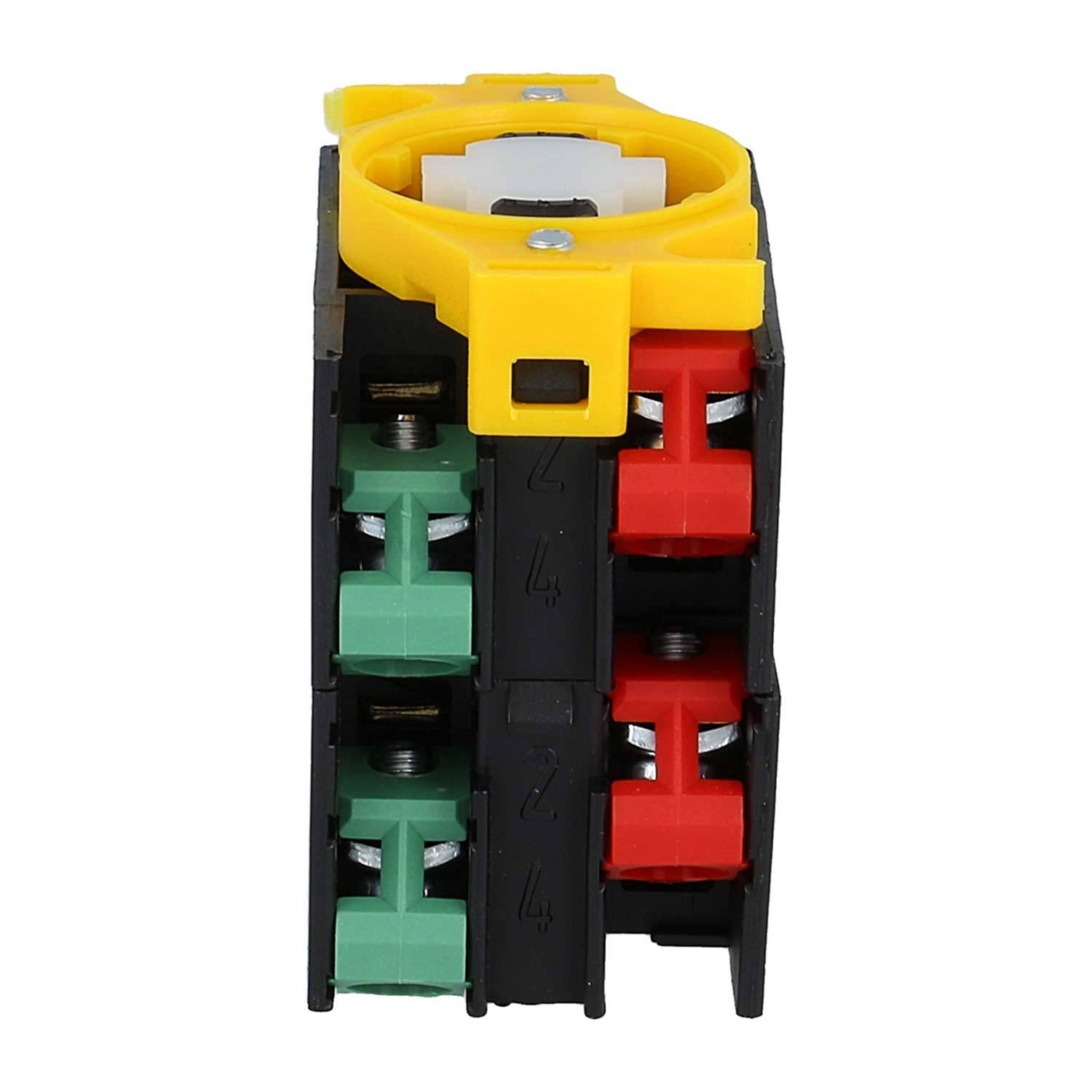 ETR2 Georg Schlegel Tastkontaktgeber, 2Ö + 2S Kontaktgeber ET Schraubanschluss, Querschnitt 0,5mm² - 2,5mm² - 1Stück