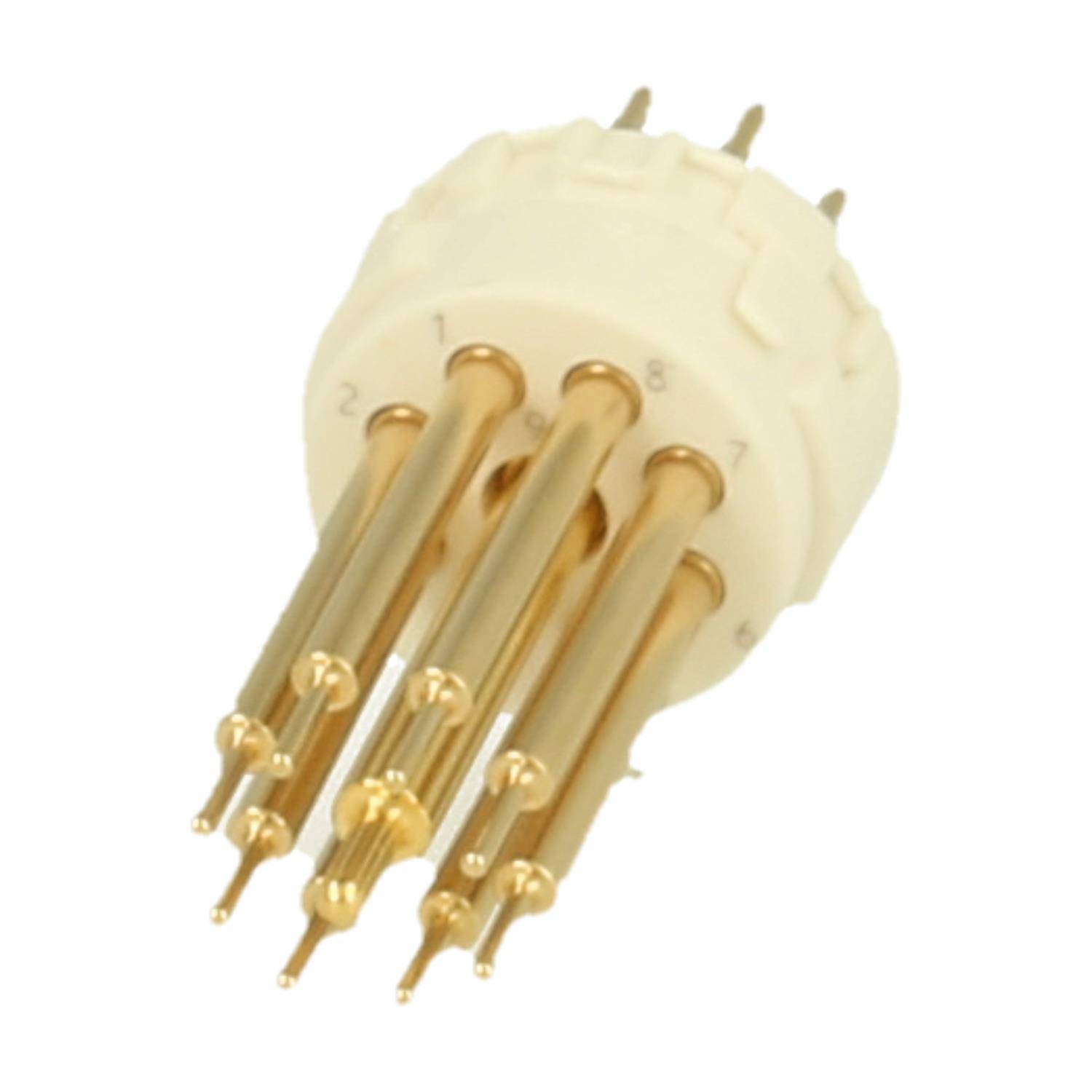 7001981137 HUMMEL M23 Signal Einlöt-Kontakteinsatz Stift Einlötanschluss, Polzahl 9-polig, 1+8 200V Steuerkontakt 200V,