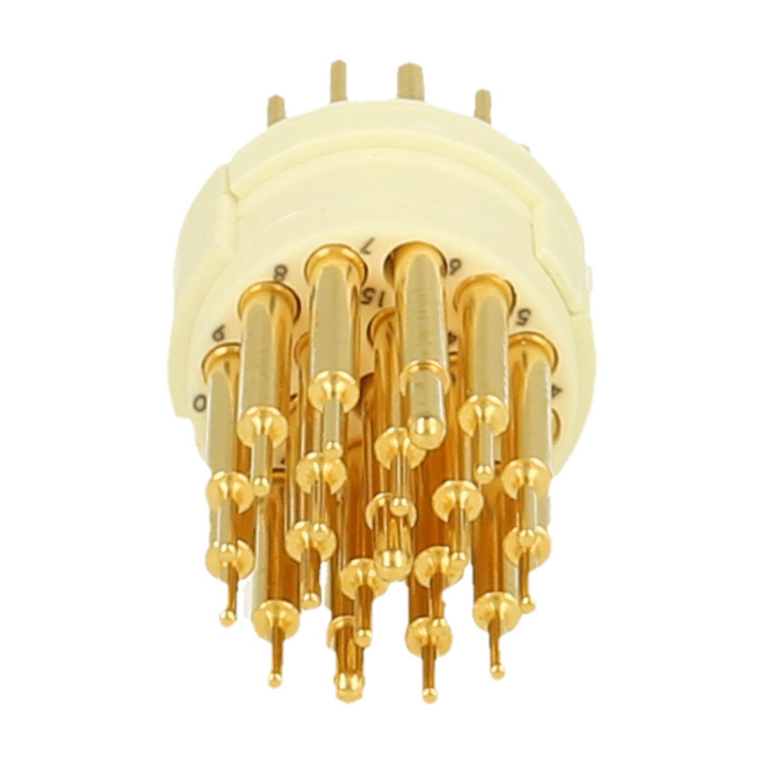 7001919127 HUMMEL M23 Signal Einlöt-Kontakteinsatz Stift Einlötanschluss, Polzahl 19-polig 100V Steuerkontakt 100V,